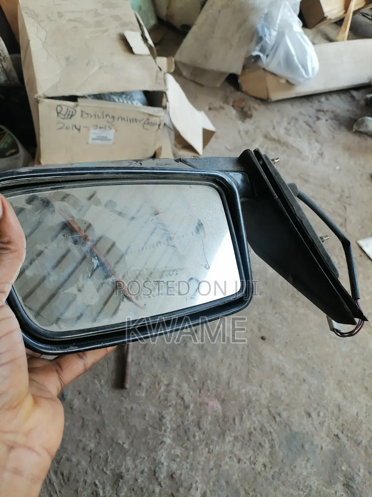 L/H Driving Mirror - Mitsubishi Lancer 2011-2014