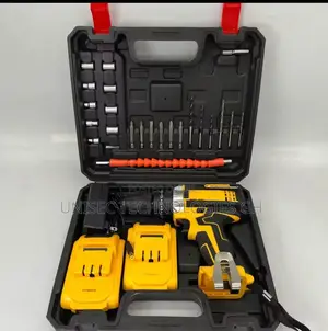Cordless Drill and Screw Set Machine ( 2 Lithium Batteries)