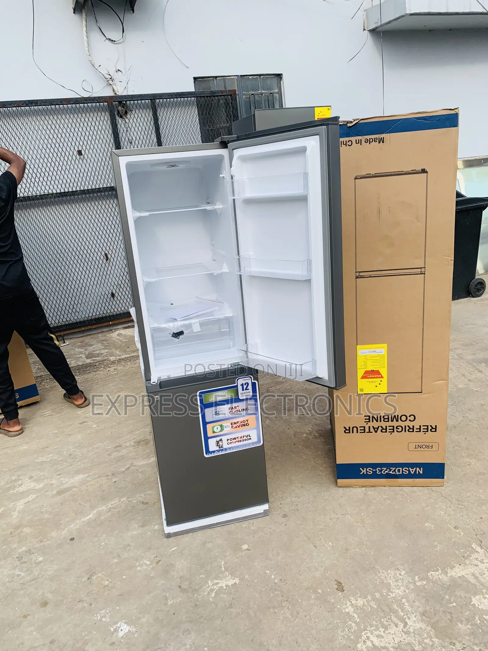 Hot  Deals on Nasco Double Door Fridge NASD2-29sk