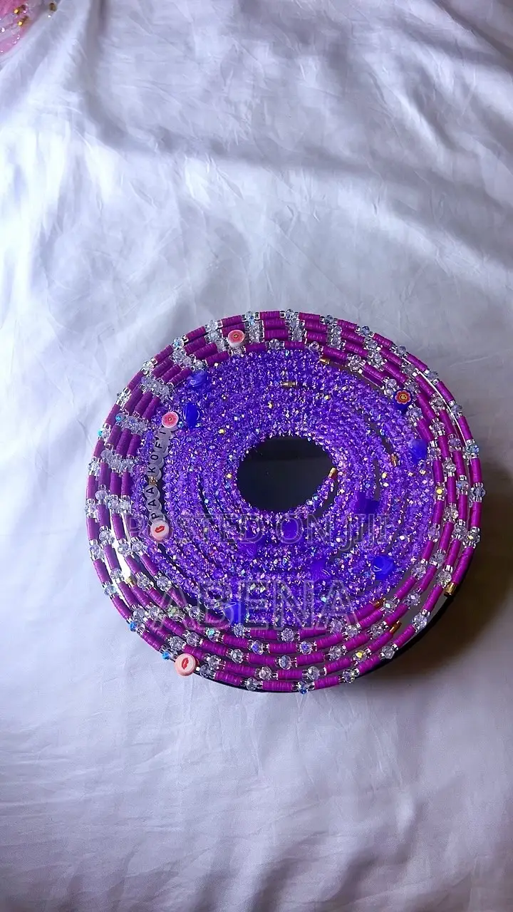 Purple Waist Beads