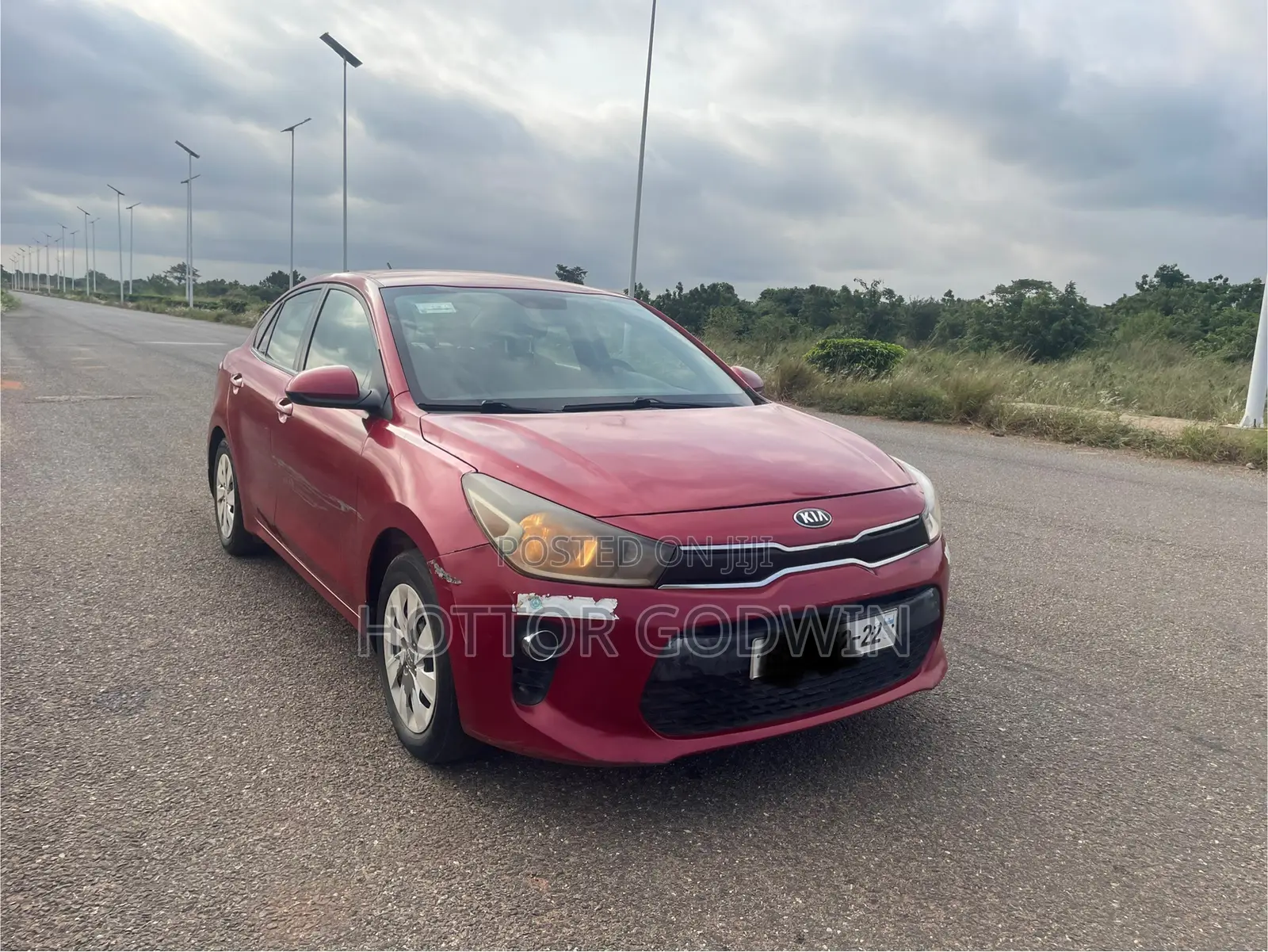 Kia Rio 2018 Red