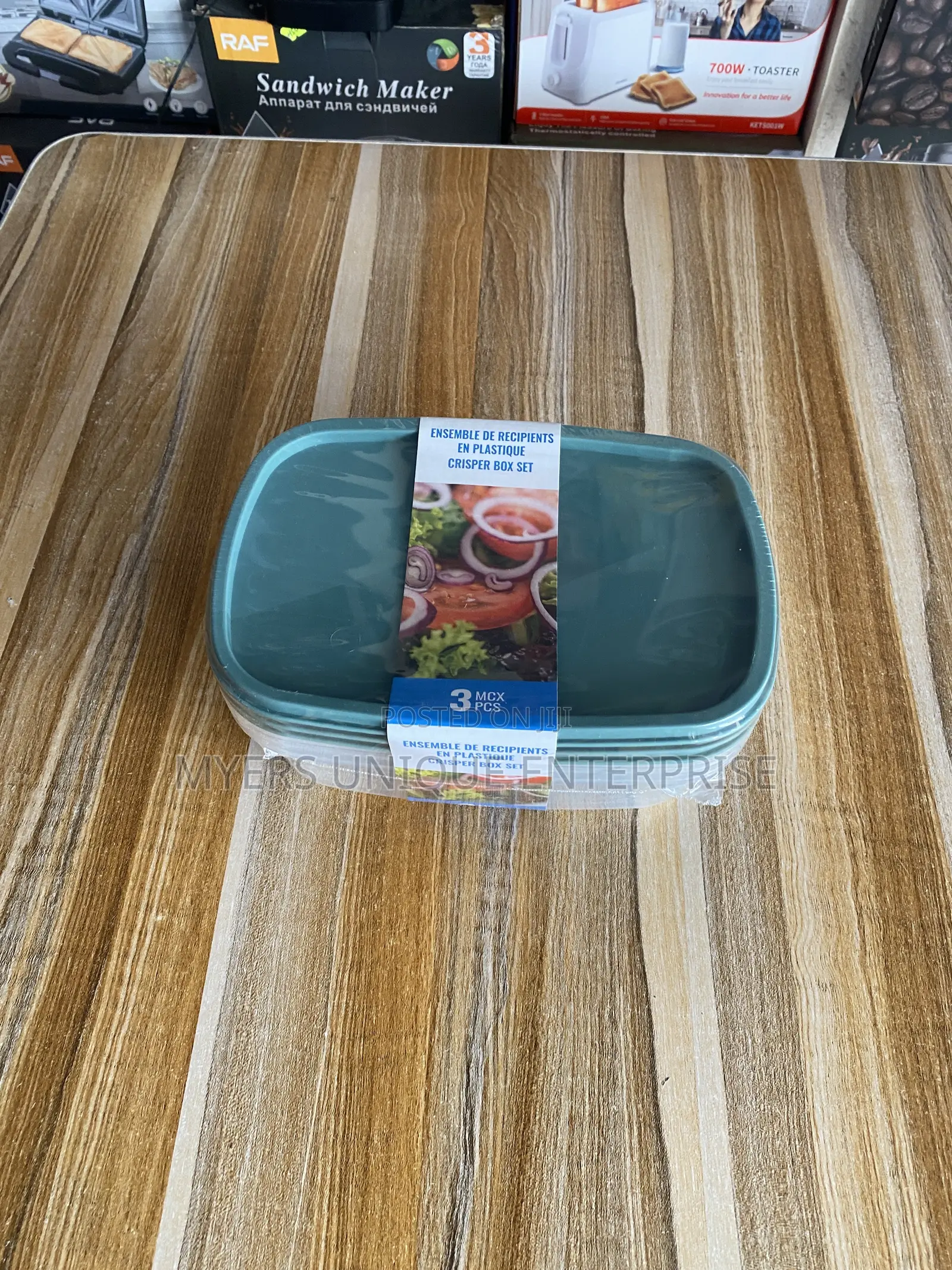 3pcs Meal Prep Food Containers With Covers