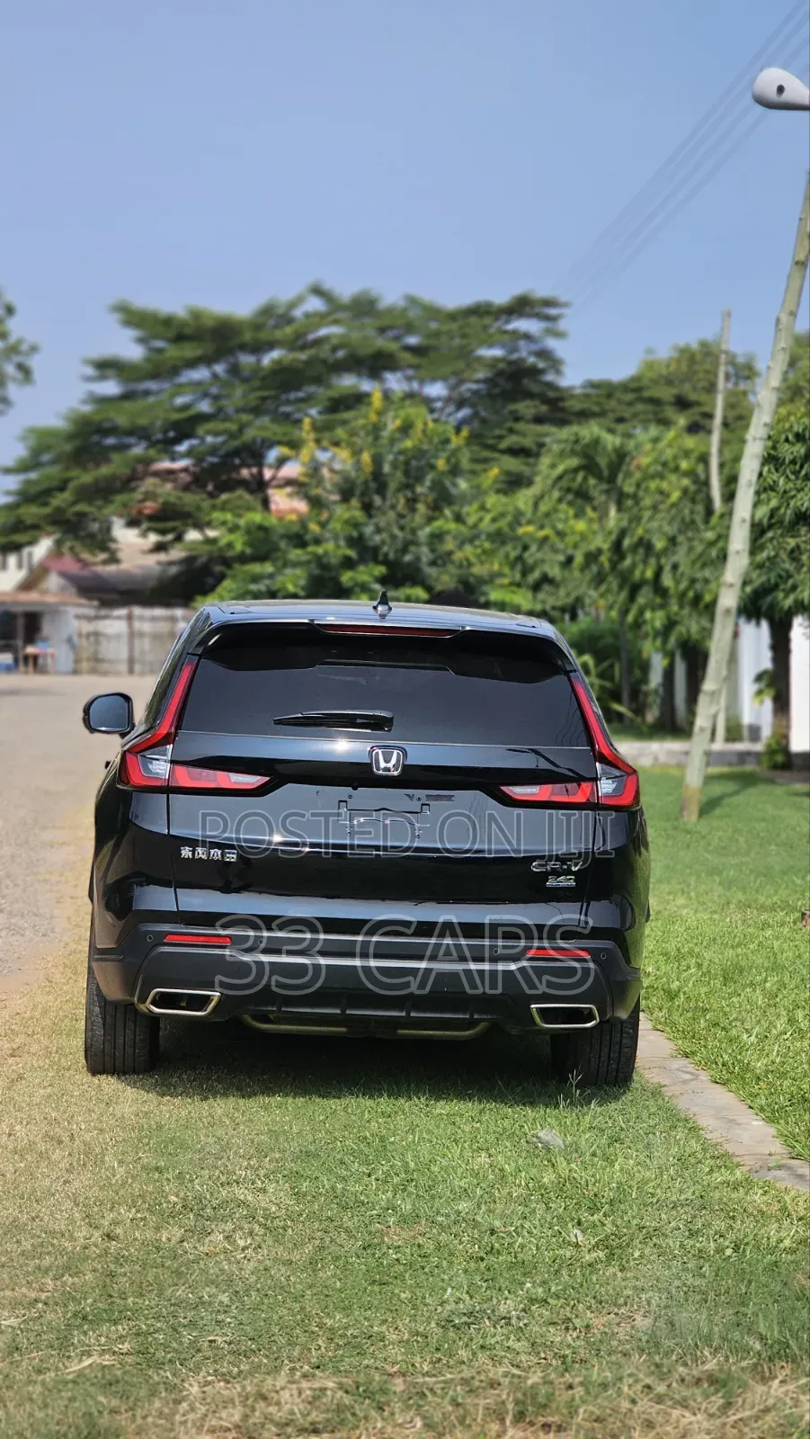 New Honda CR-V 2025 Black