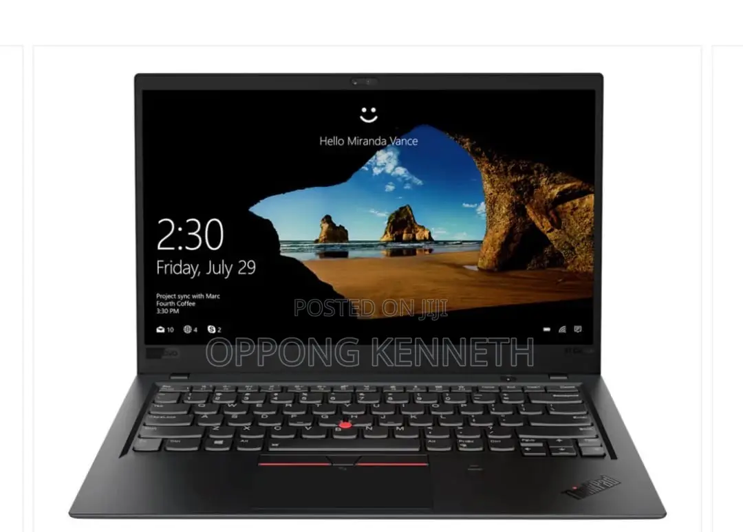 New Laptop Lenovo ThinkPad X1 Carbon 8GB Intel Core i5 SSD 256GB