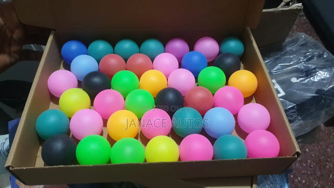WHEELIO Ping Pong Balls Plastic Table Tennis Ball