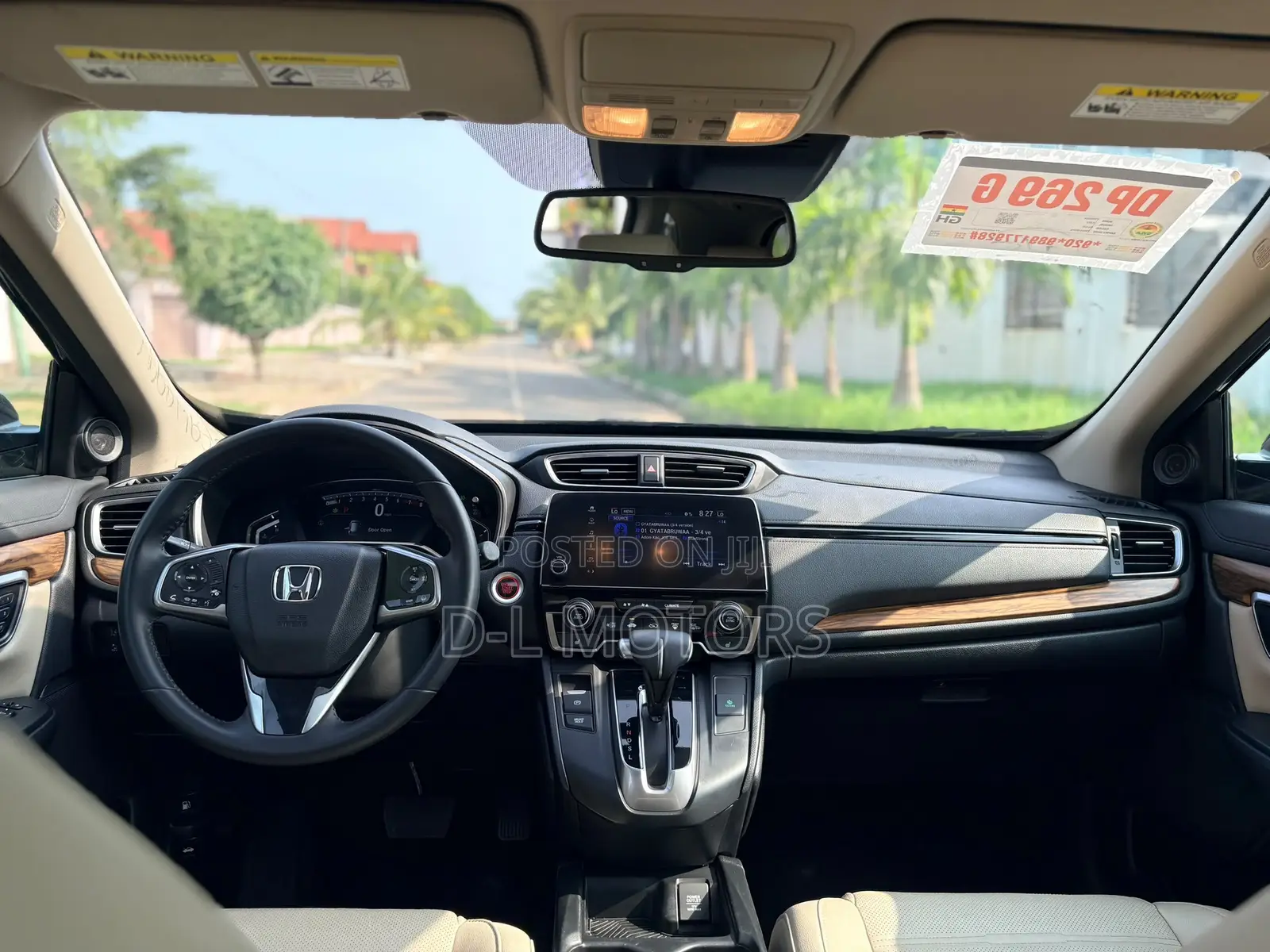 Honda CR-V Touring AWD 2018 Black