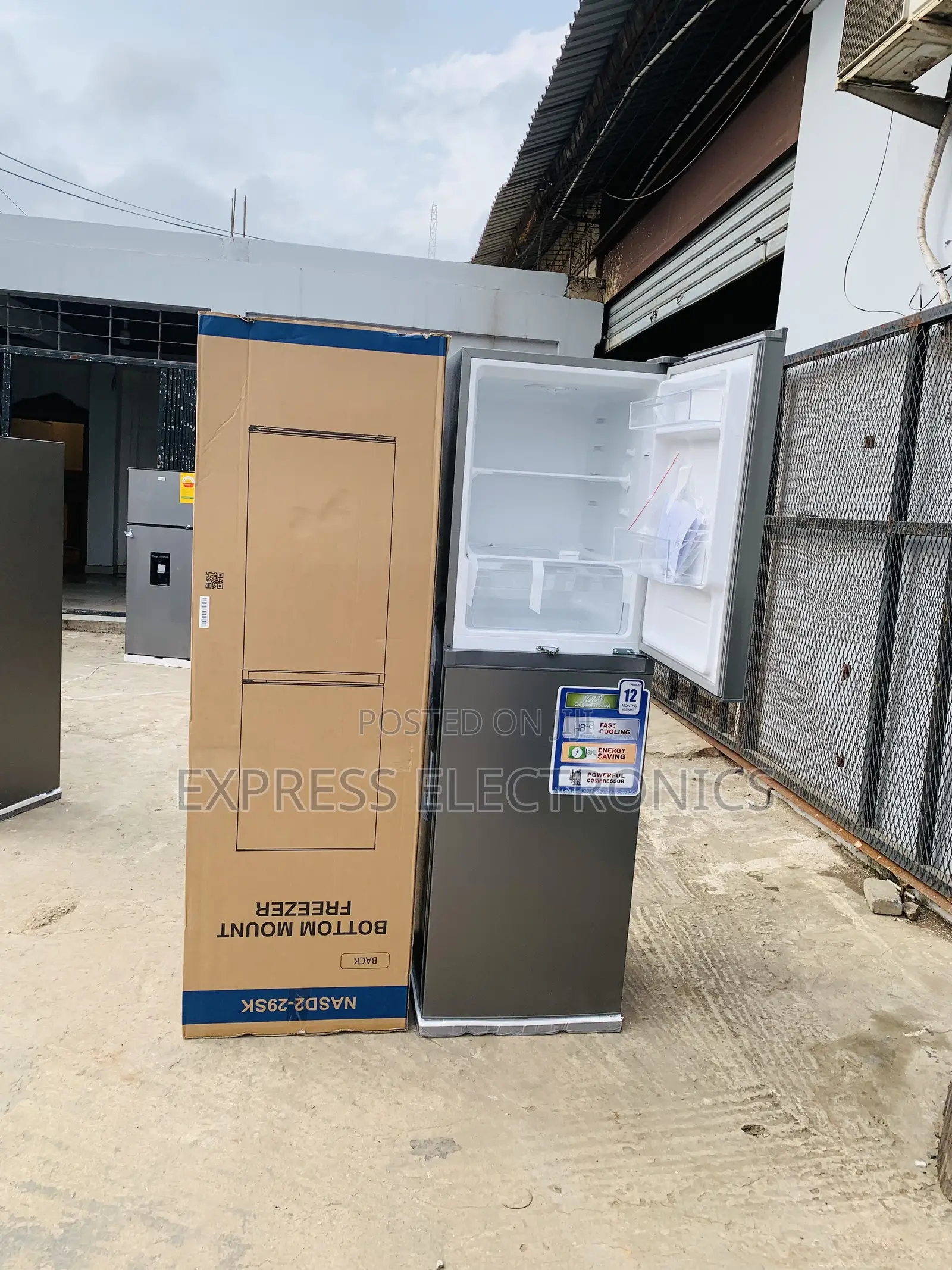 NASD2-23sk Double Door Fridge Nasco