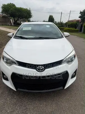 Toyota Corolla S 4dr Sedan (1.8L 4cyl CVT) 2015 White