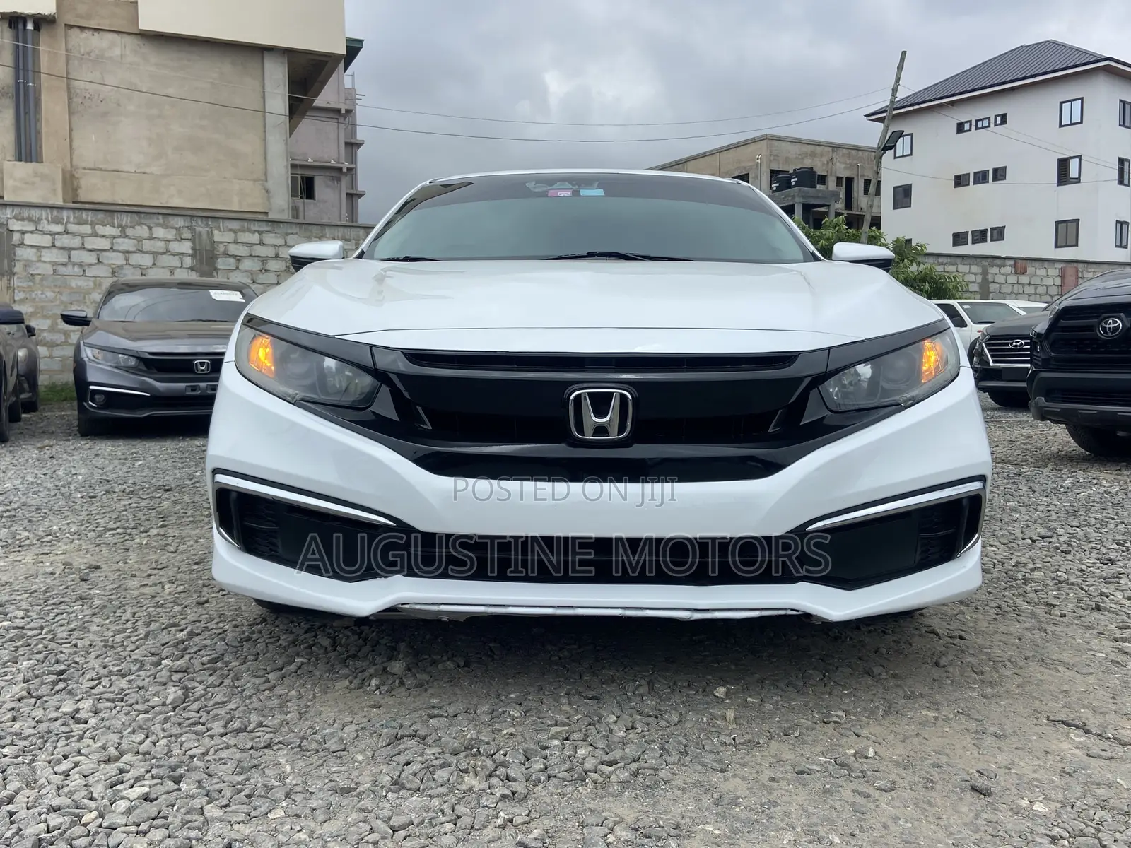 Honda Civic LX Sedan 2019 White