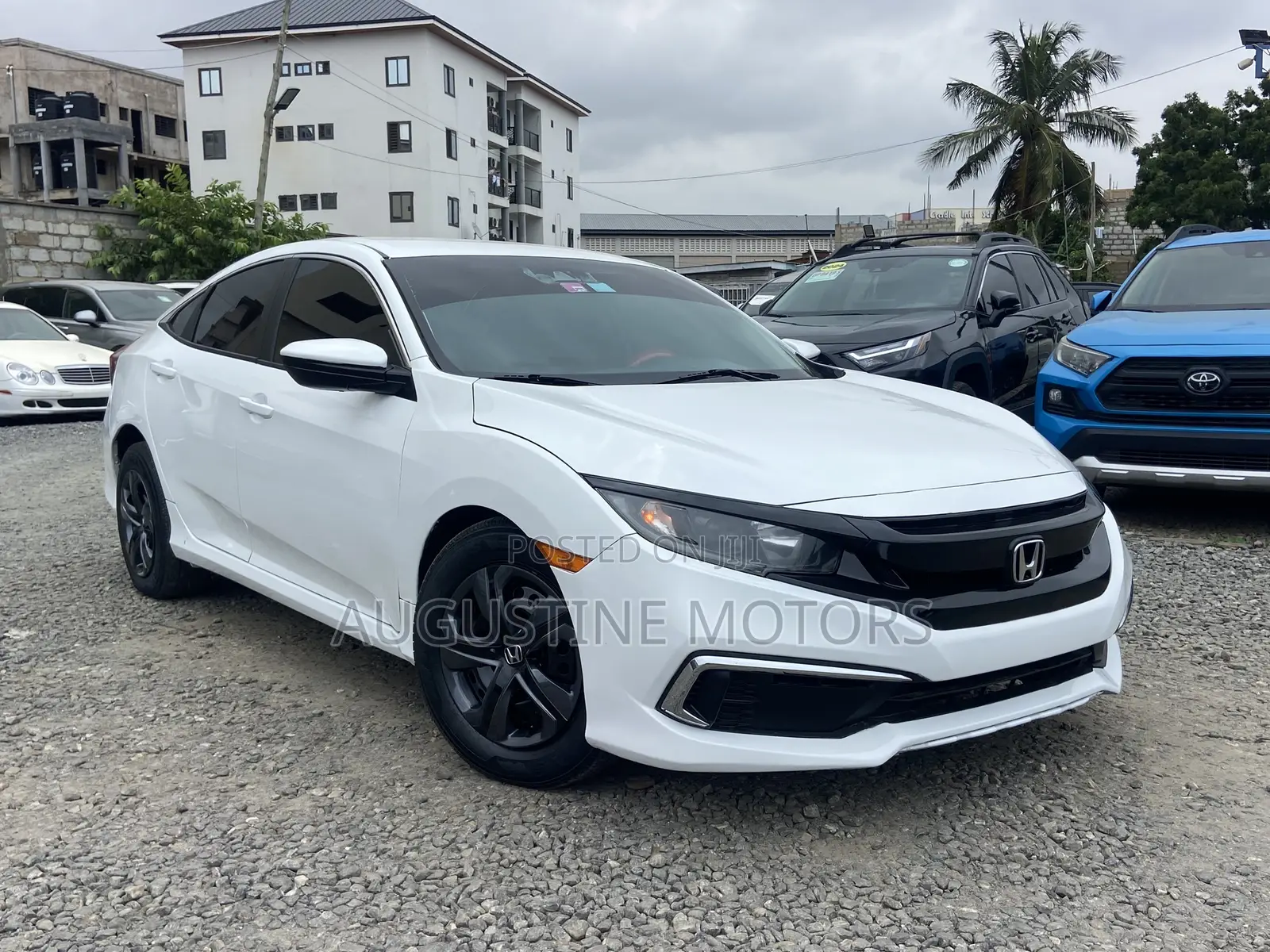 Honda Civic LX Sedan 2019 White