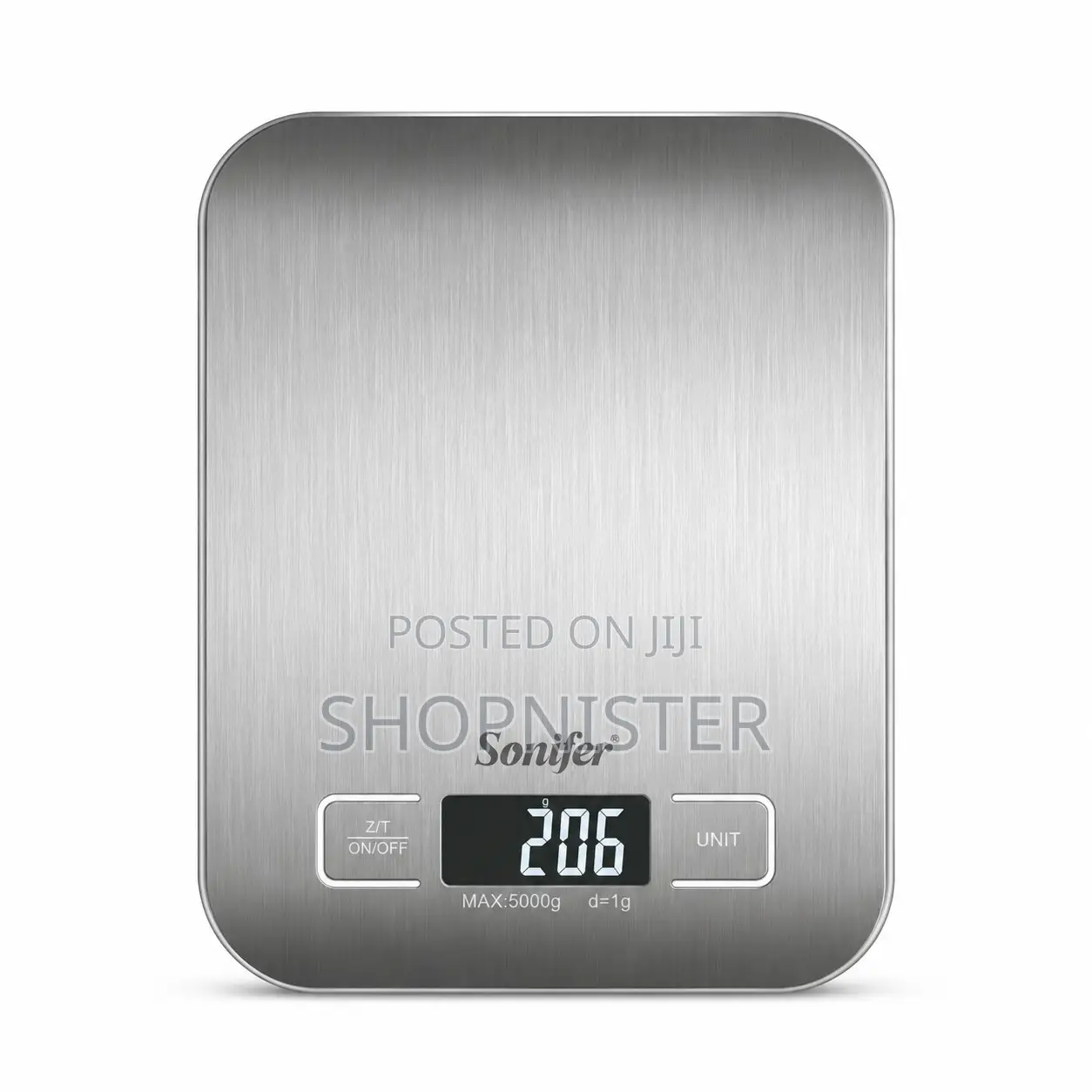 5KG – Stainless Steel High Precision Scale