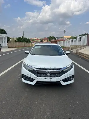 Honda Civic Touring 2dr Coupe (1.5L 4cyl) 2016 White