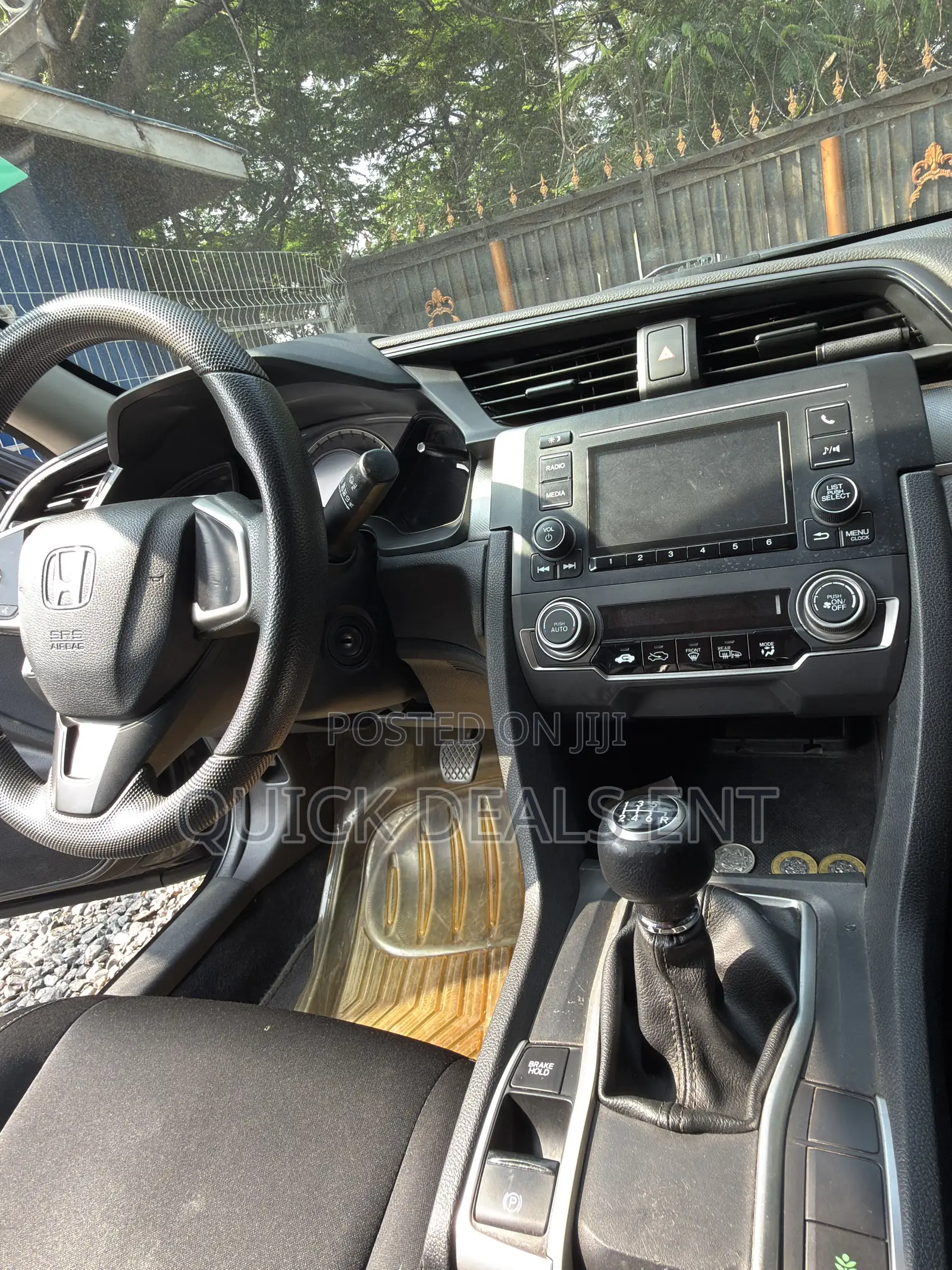Honda Civic EX 4dr Sedan (2.0L 4cyl) 2017 Black