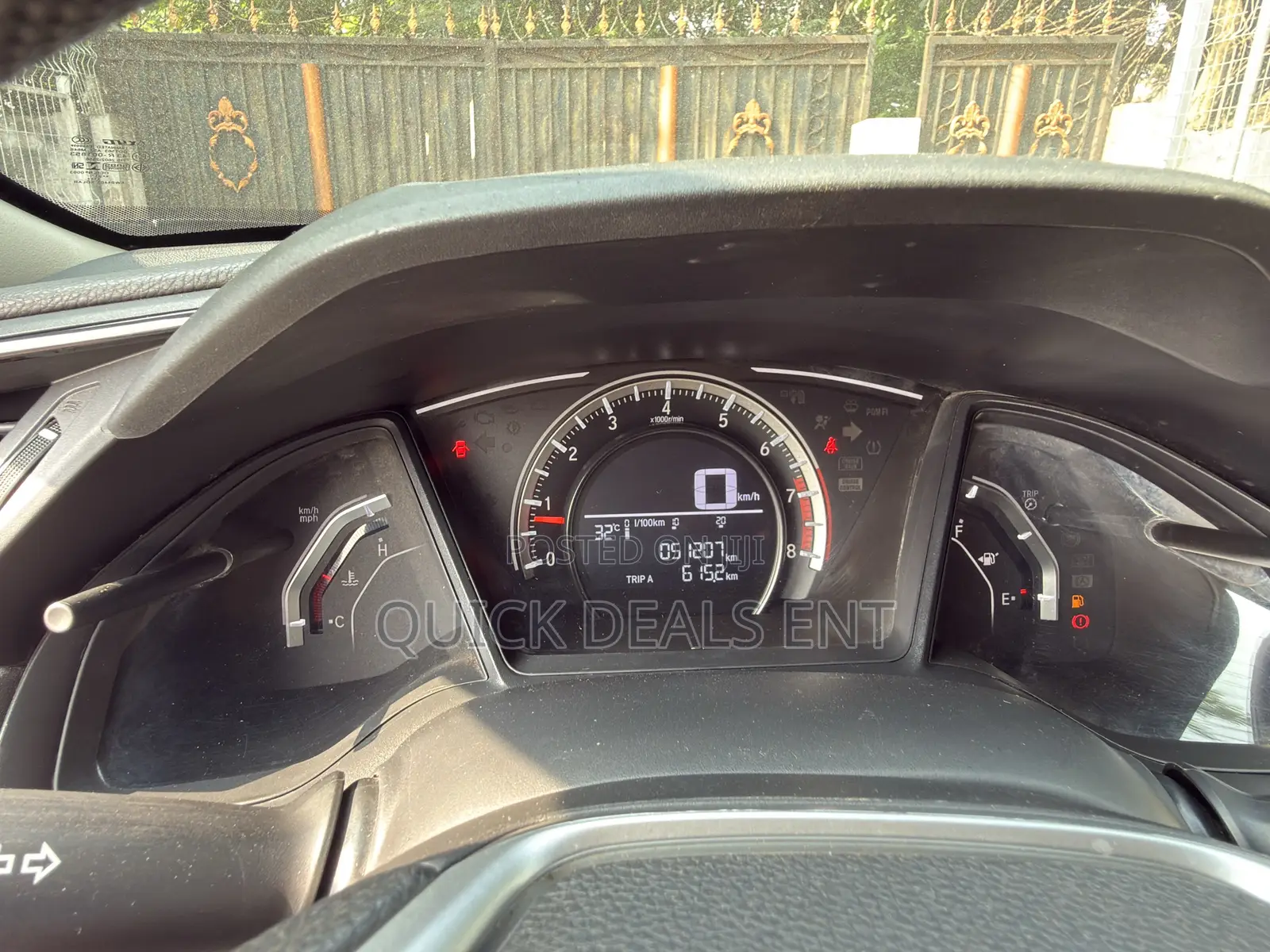 Honda Civic EX 4dr Sedan (2.0L 4cyl) 2017 Black