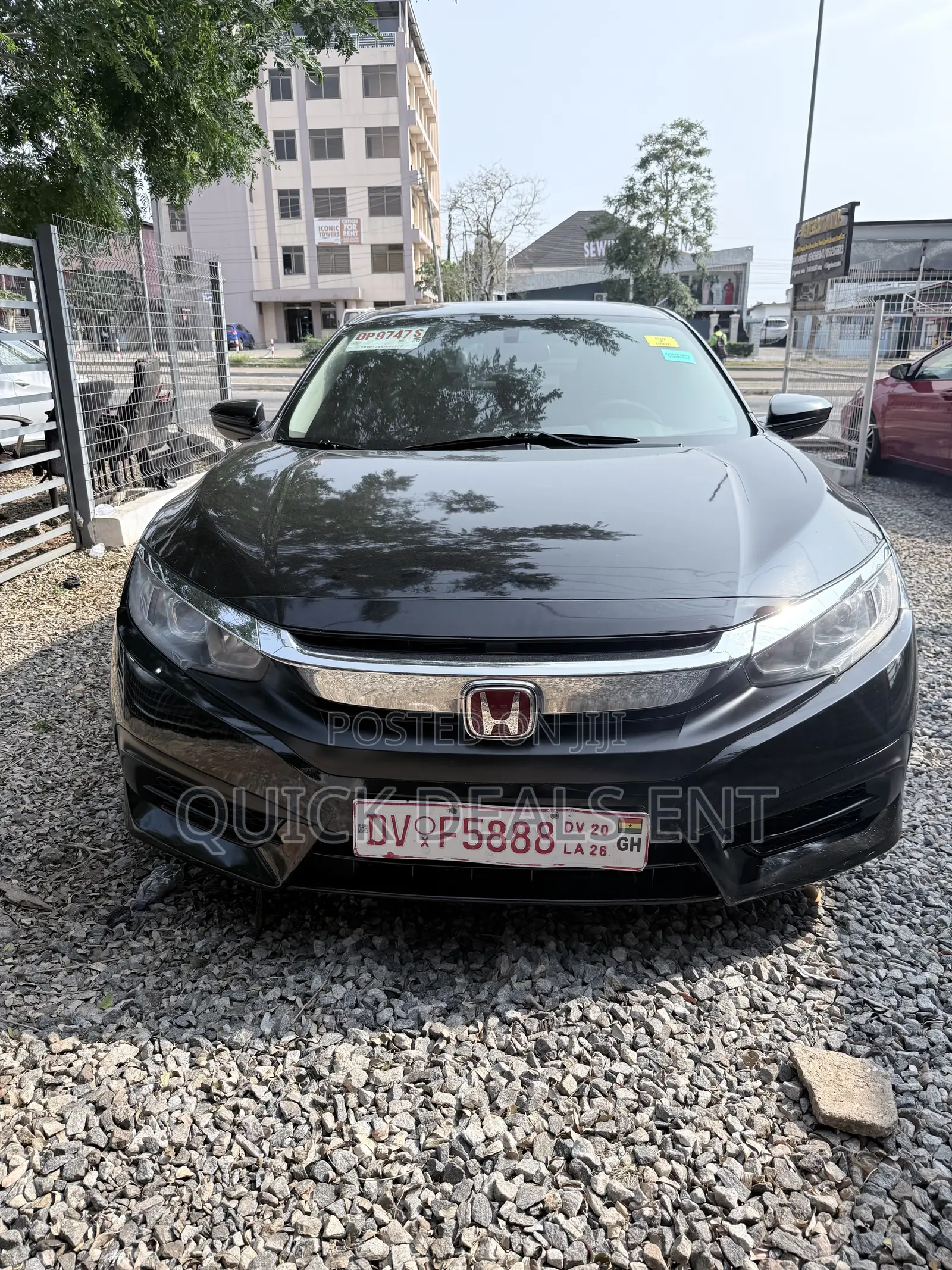 Honda Civic EX 4dr Sedan (2.0L 4cyl) 2017 Black