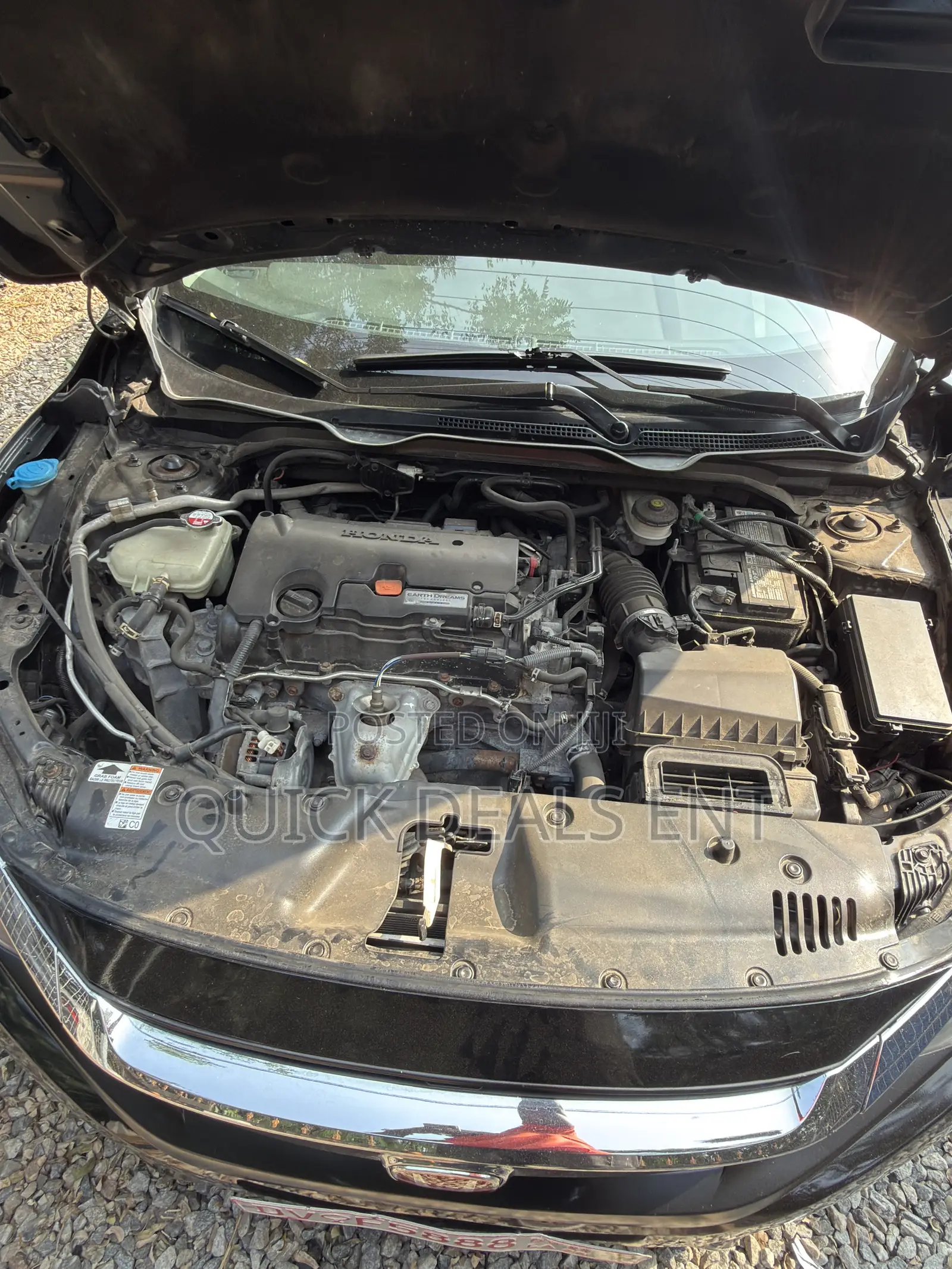 Honda Civic EX 4dr Sedan (2.0L 4cyl) 2017 Black