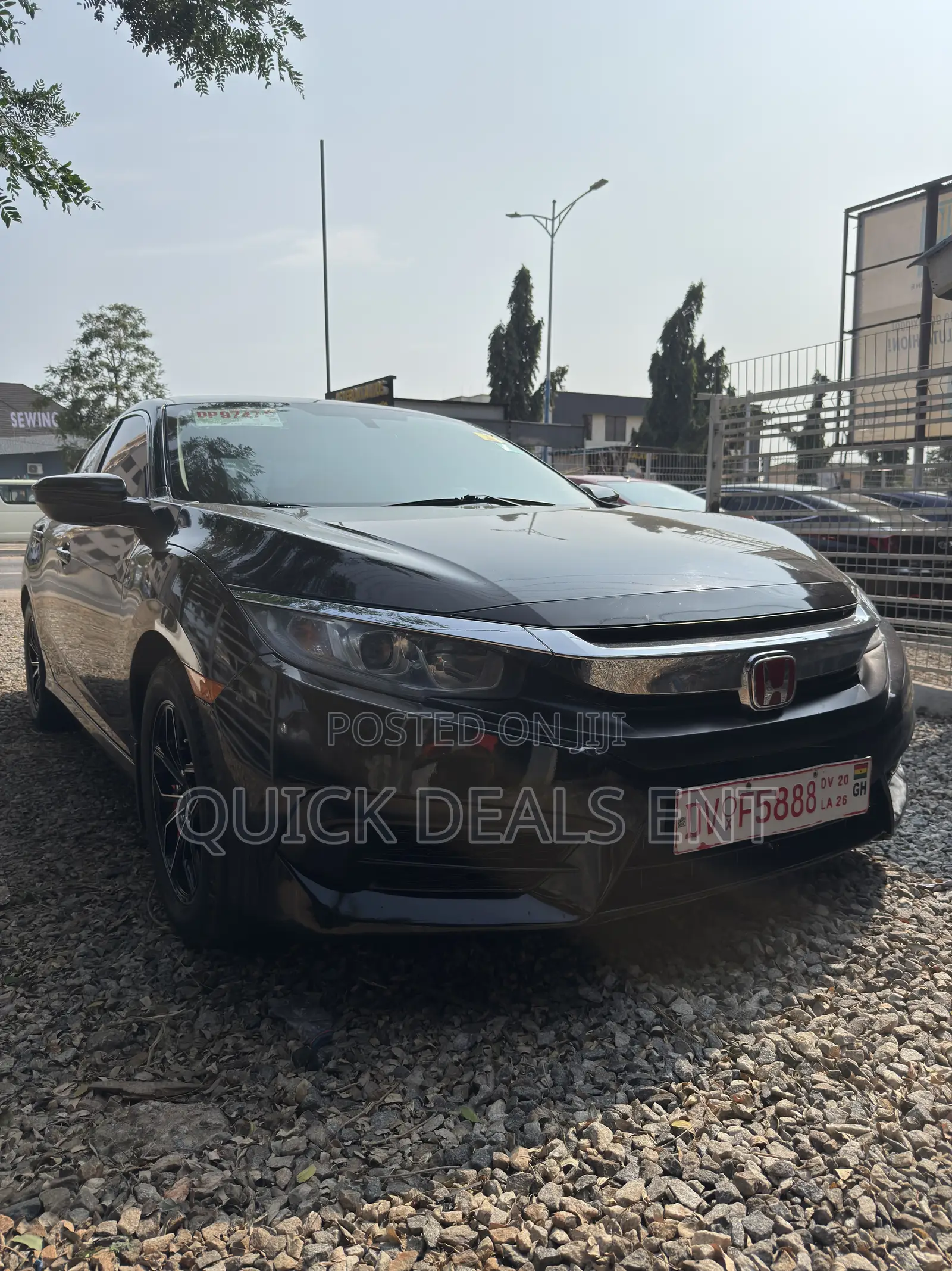 Honda Civic EX 4dr Sedan (2.0L 4cyl) 2017 Black