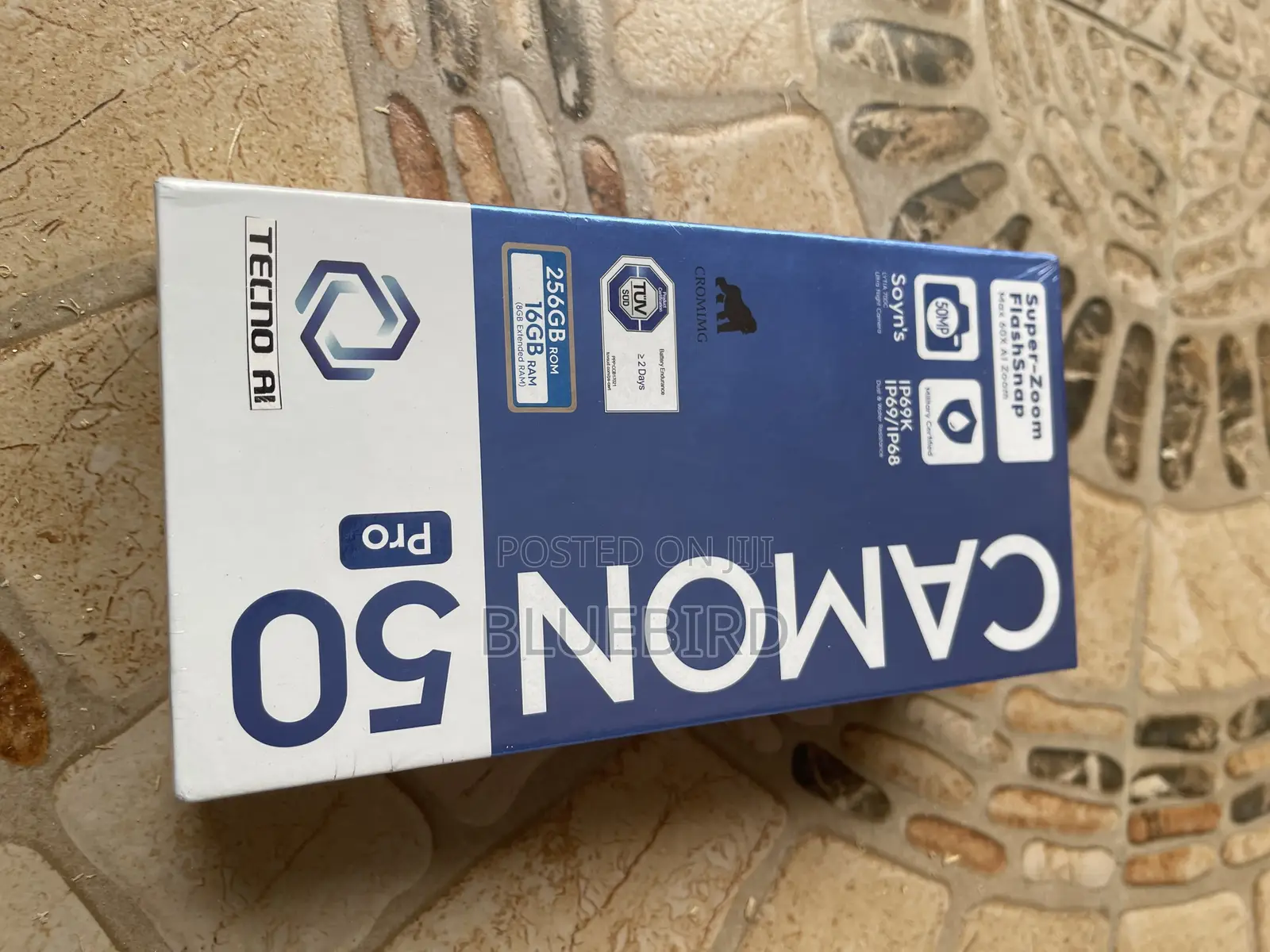 New Tecno Camon 50 Pro 256 GB Silver