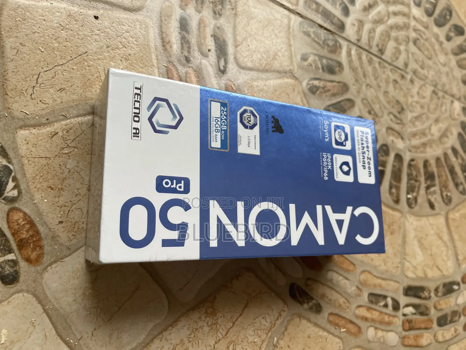 New Tecno Camon 50 Pro 256 GB Silver