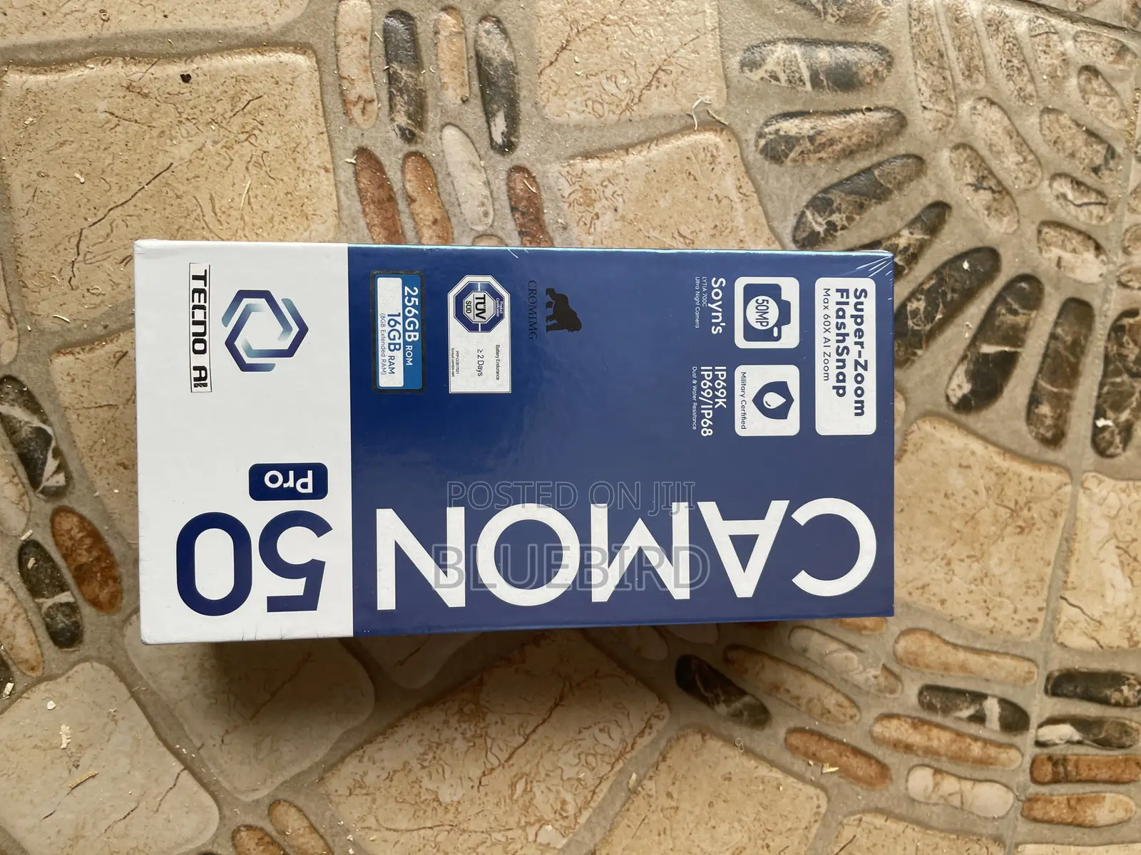 New Tecno Camon 50 Pro 256 GB Silver