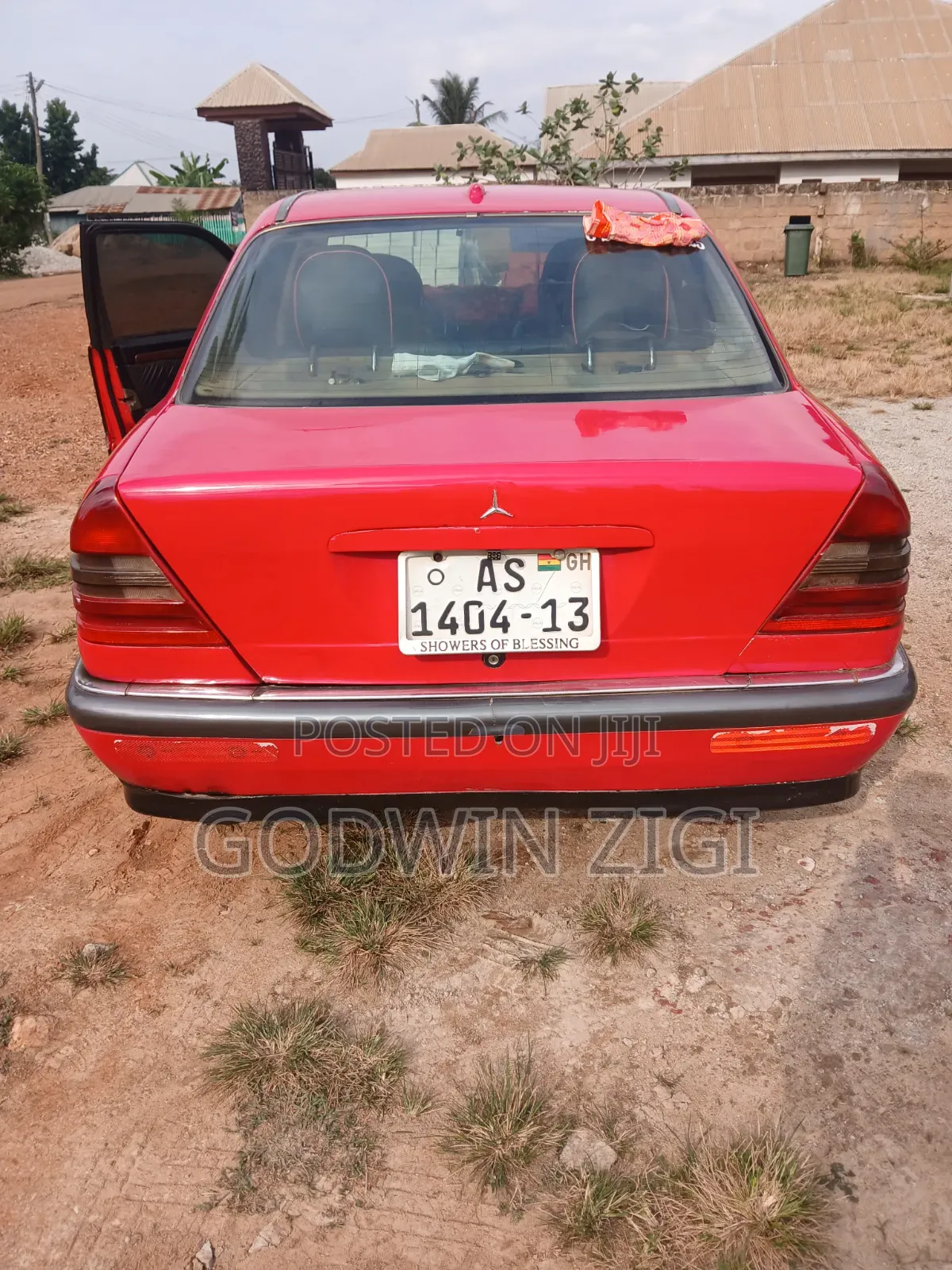 Mercedes-Benz C180 2005 Red