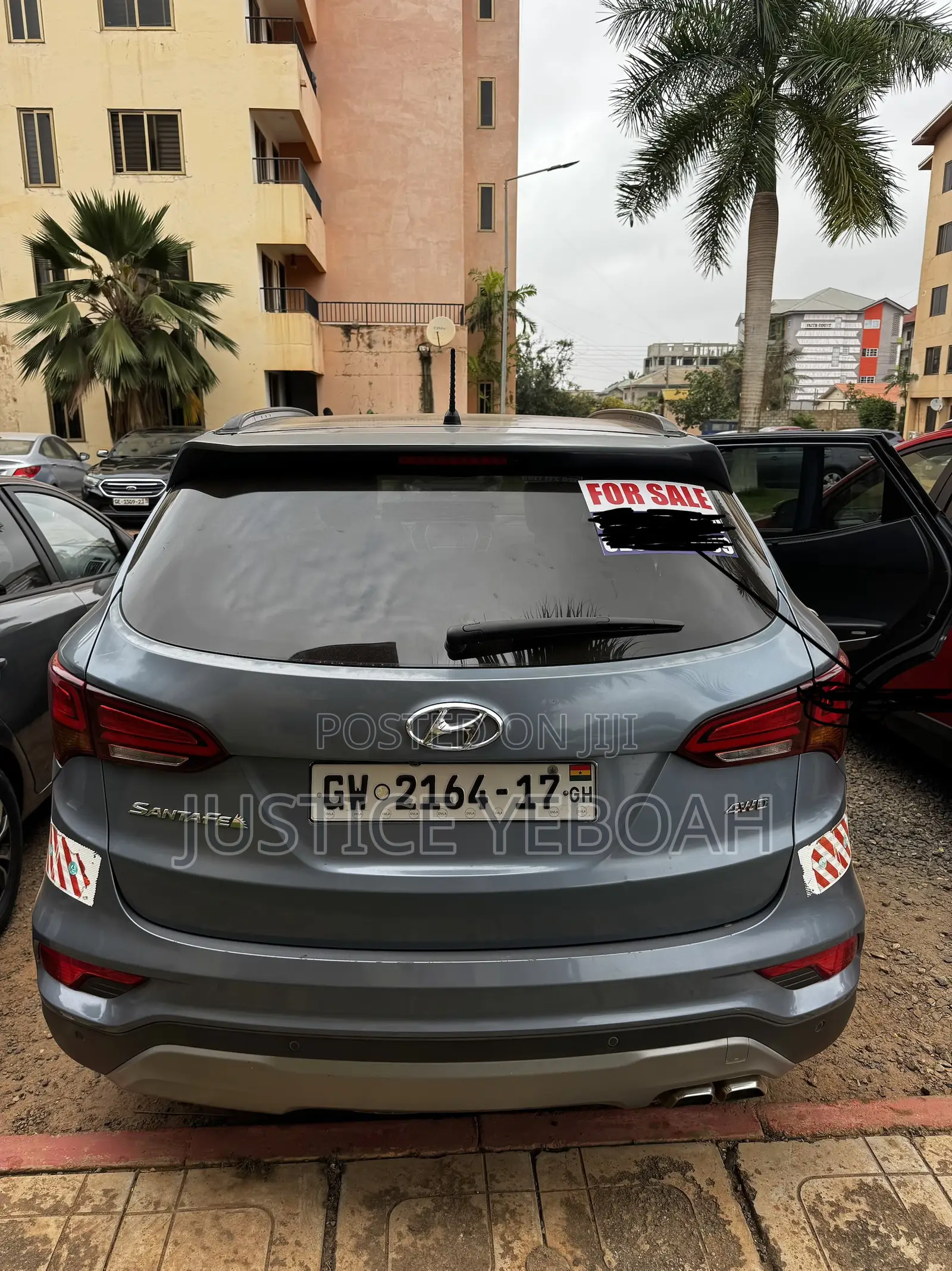 Hyundai Santa Fe Limited AWD 2017 Blue