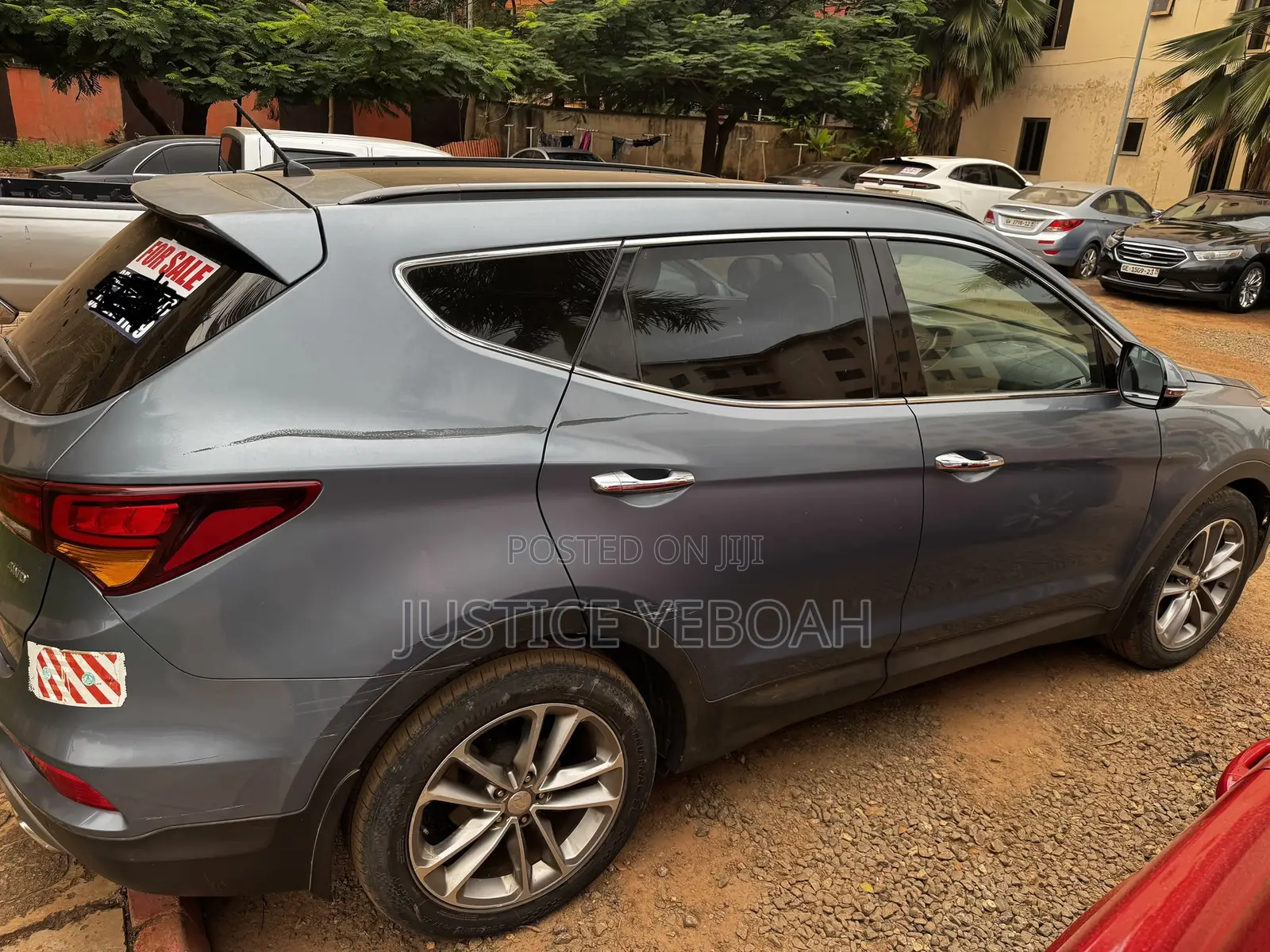 Hyundai Santa Fe Limited AWD 2017 Blue