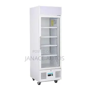 Polar G-Series Upright Display Fridge 218Ltr White