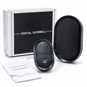 300M CACAZI Wireless Doorbell – AC Plug-in Chime With Push Button
