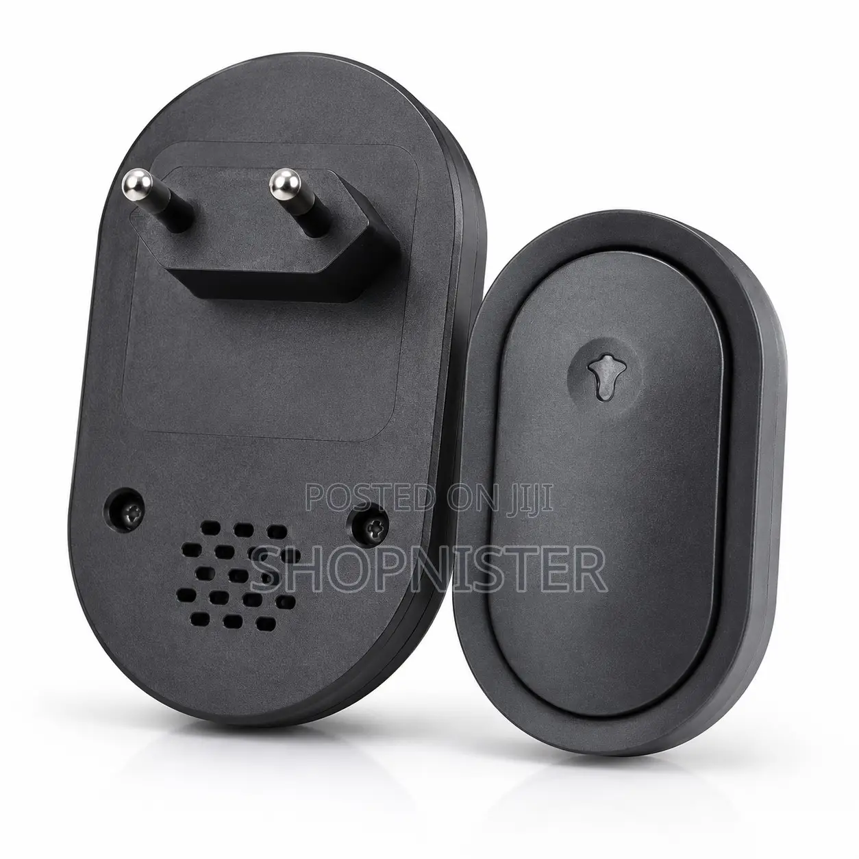 300M CACAZI Wireless Doorbell – AC Plug-in Chime With Push Button