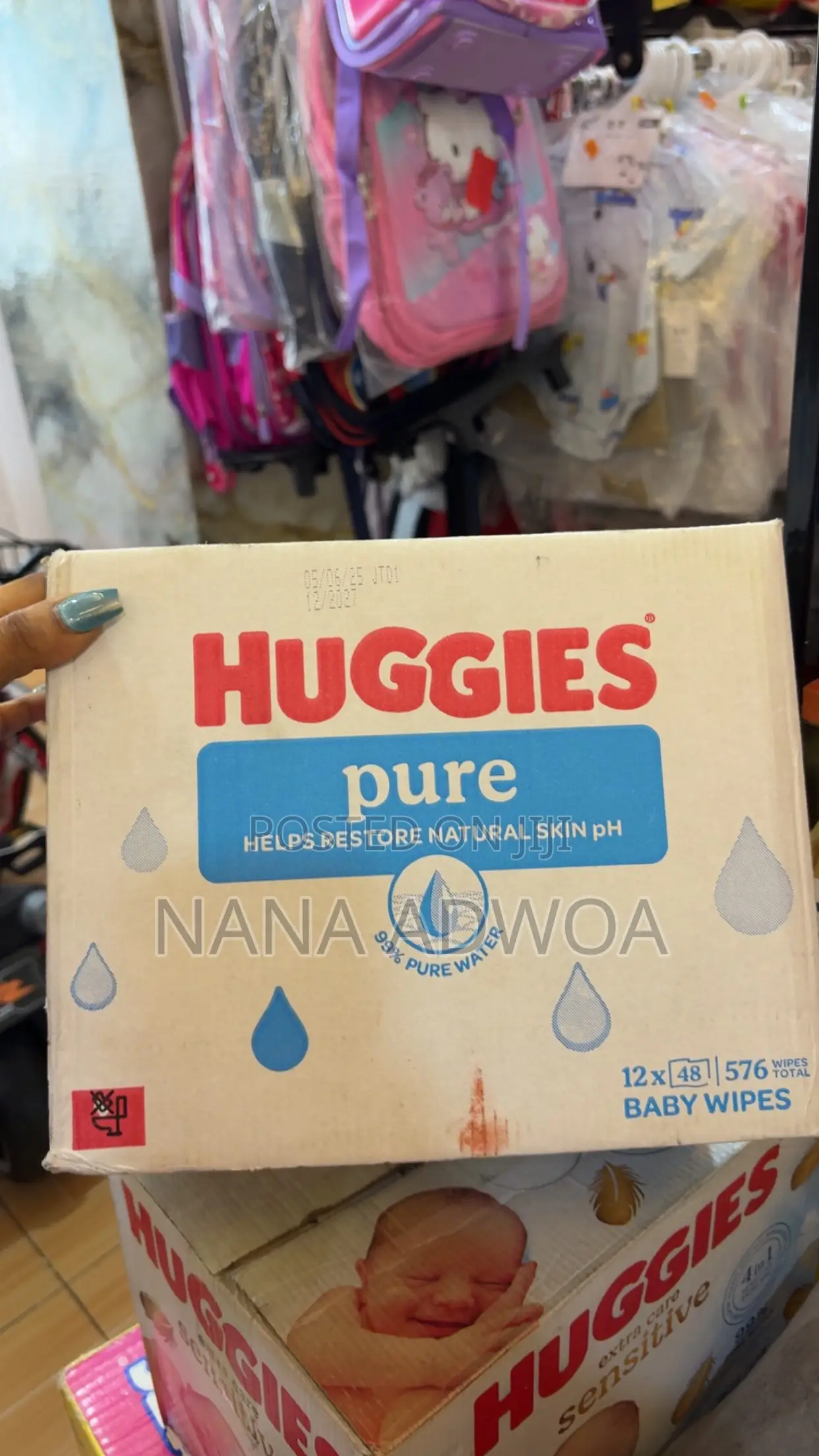 Huggies Pure Baby Wipes