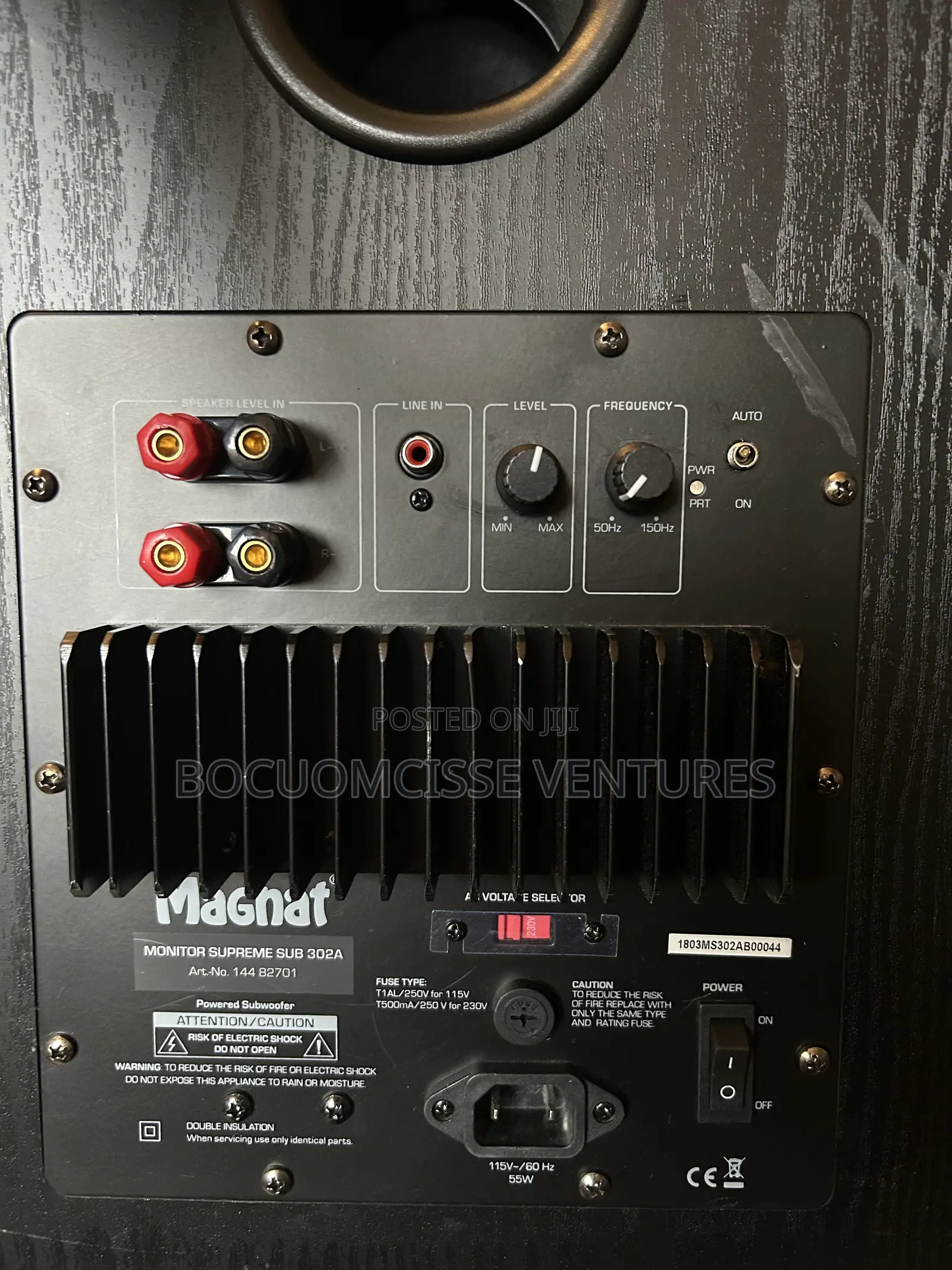 12inches MAGNAT Monitor Supreme Sub 302a