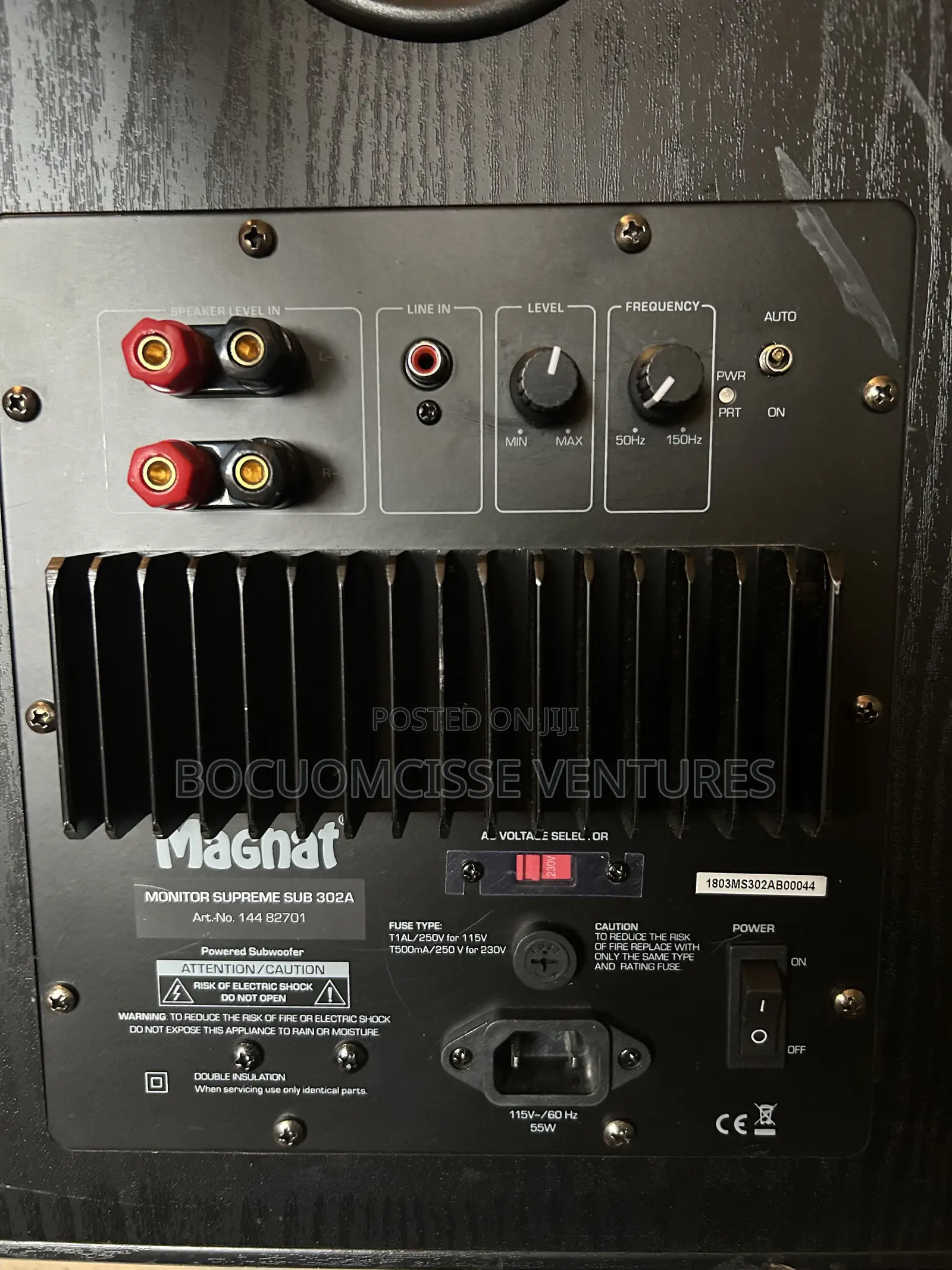 12inches MAGNAT Monitor Supreme Sub 302a