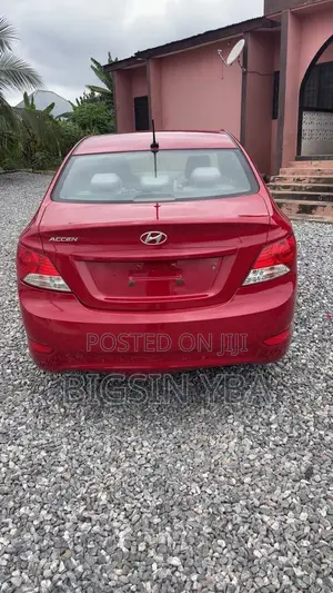 Hyundai Accent GLS 4dr Sedan (1.6L 4cyl 6A) 2014 Red