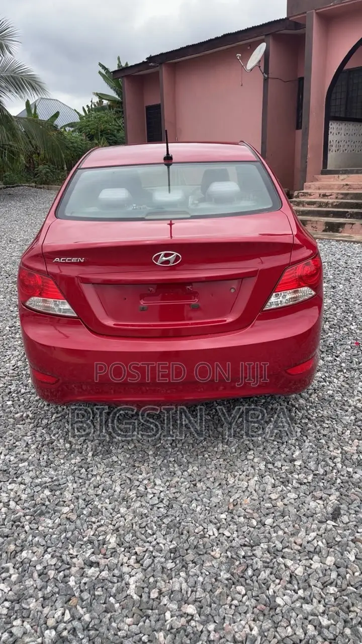 Hyundai Accent GLS 4dr Sedan (1.6L 4cyl 6A) 2014 Red