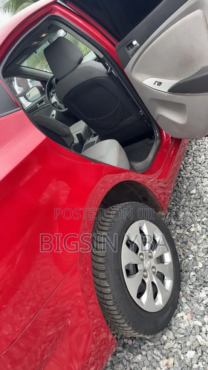 Hyundai Accent GLS 4dr Sedan (1.6L 4cyl 6A) 2014 Red