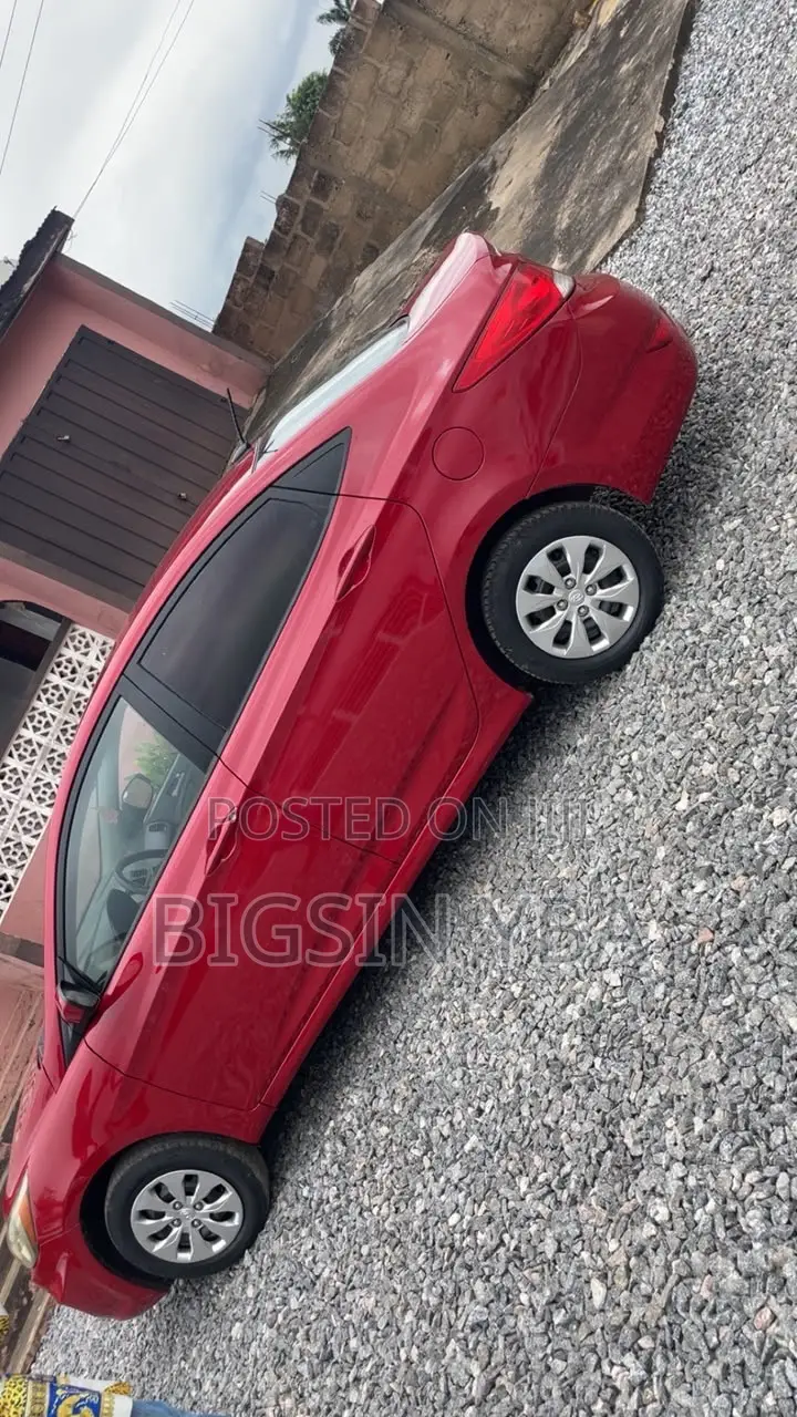 Hyundai Accent GLS 4dr Sedan (1.6L 4cyl 6A) 2014 Red