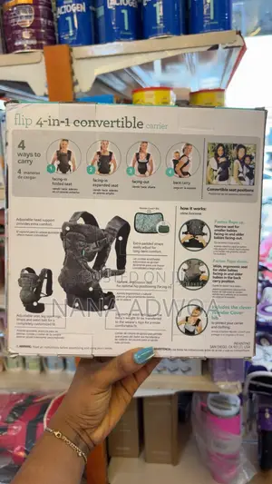 Infantino Flip 4 in 1 Convertible Baby Carrier
