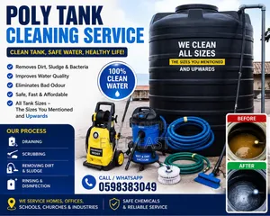 Professional Poly Water Tank Cleaning – All Sizes