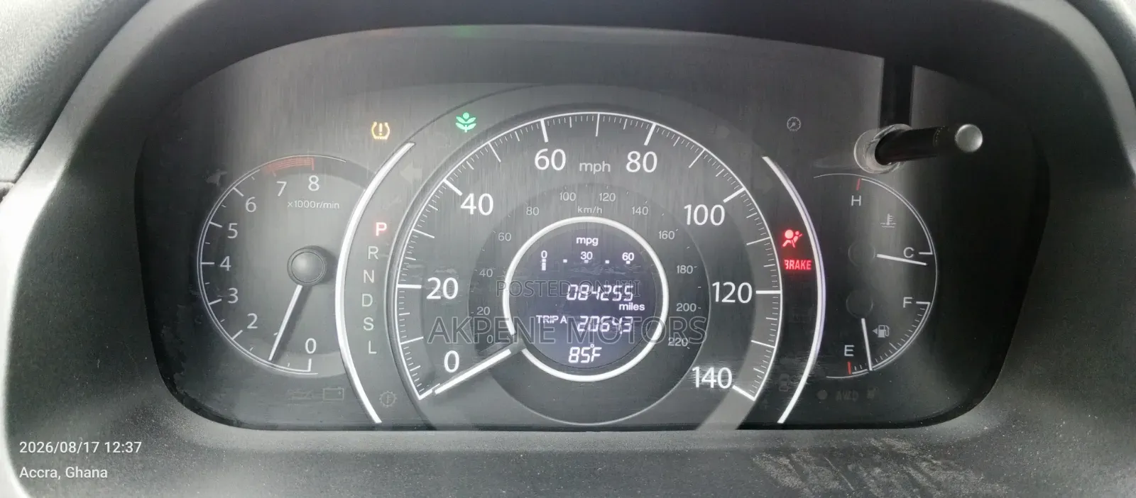 Honda CR-V 2015 Blue