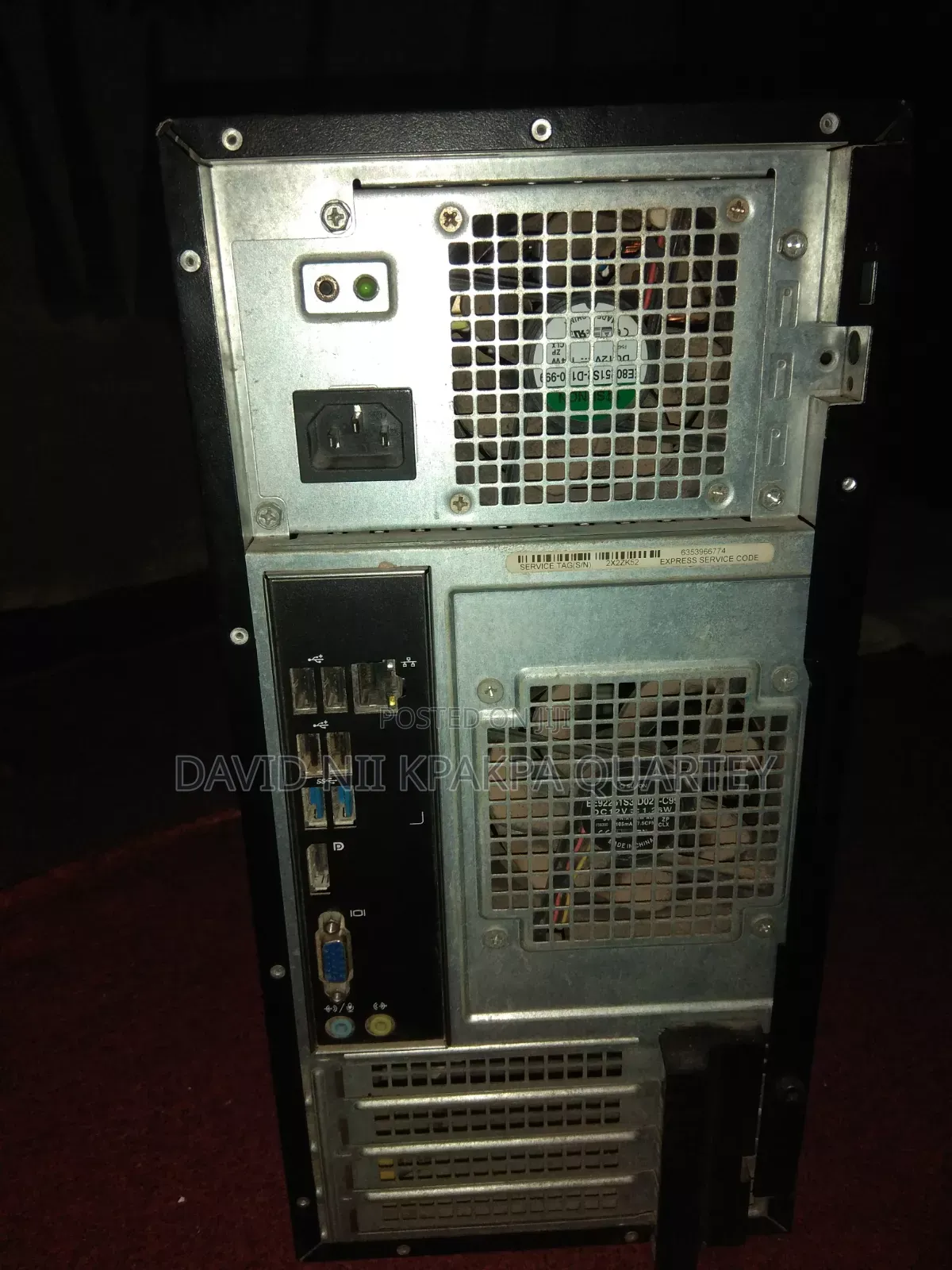 Desktop Computer Dell OptiPlex 3020 4GB Intel Core i3 HDD 256GB