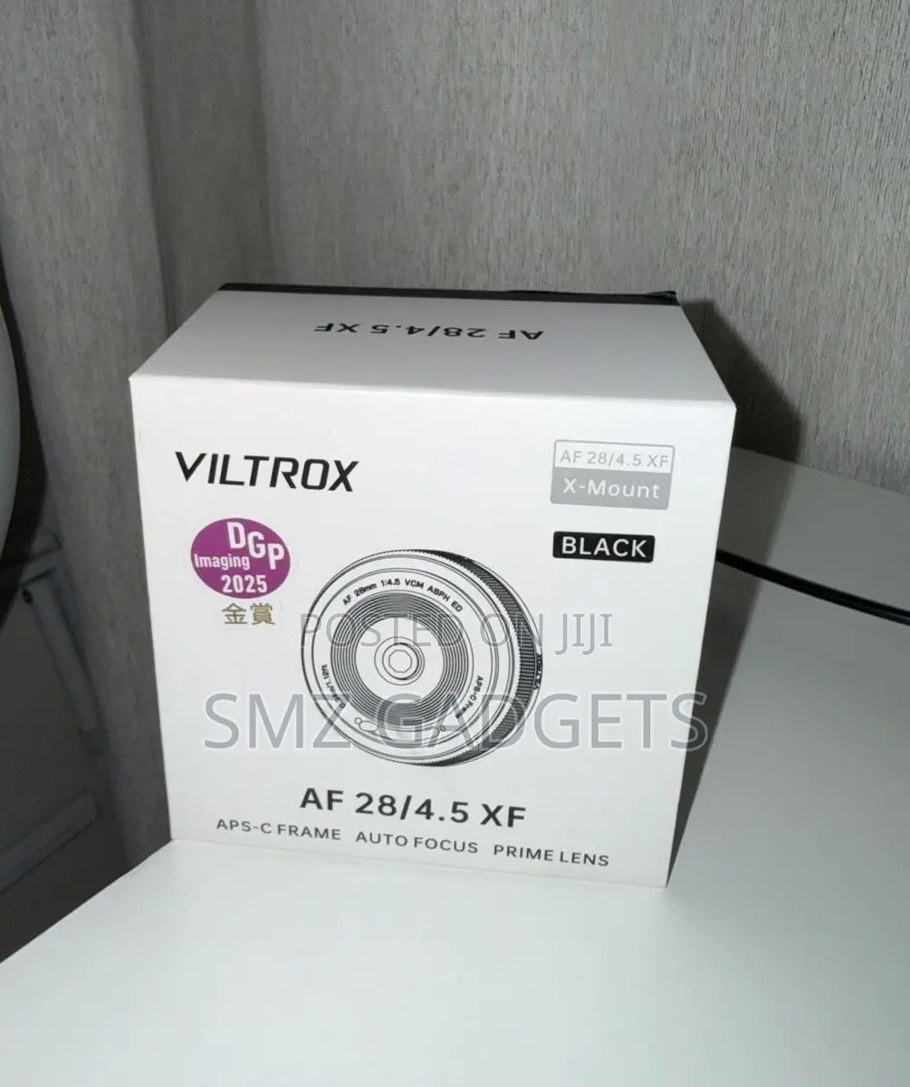 Viltrox AF 28mm F4.5 XF Lens for Fujifilm X-Mount – Brand New
