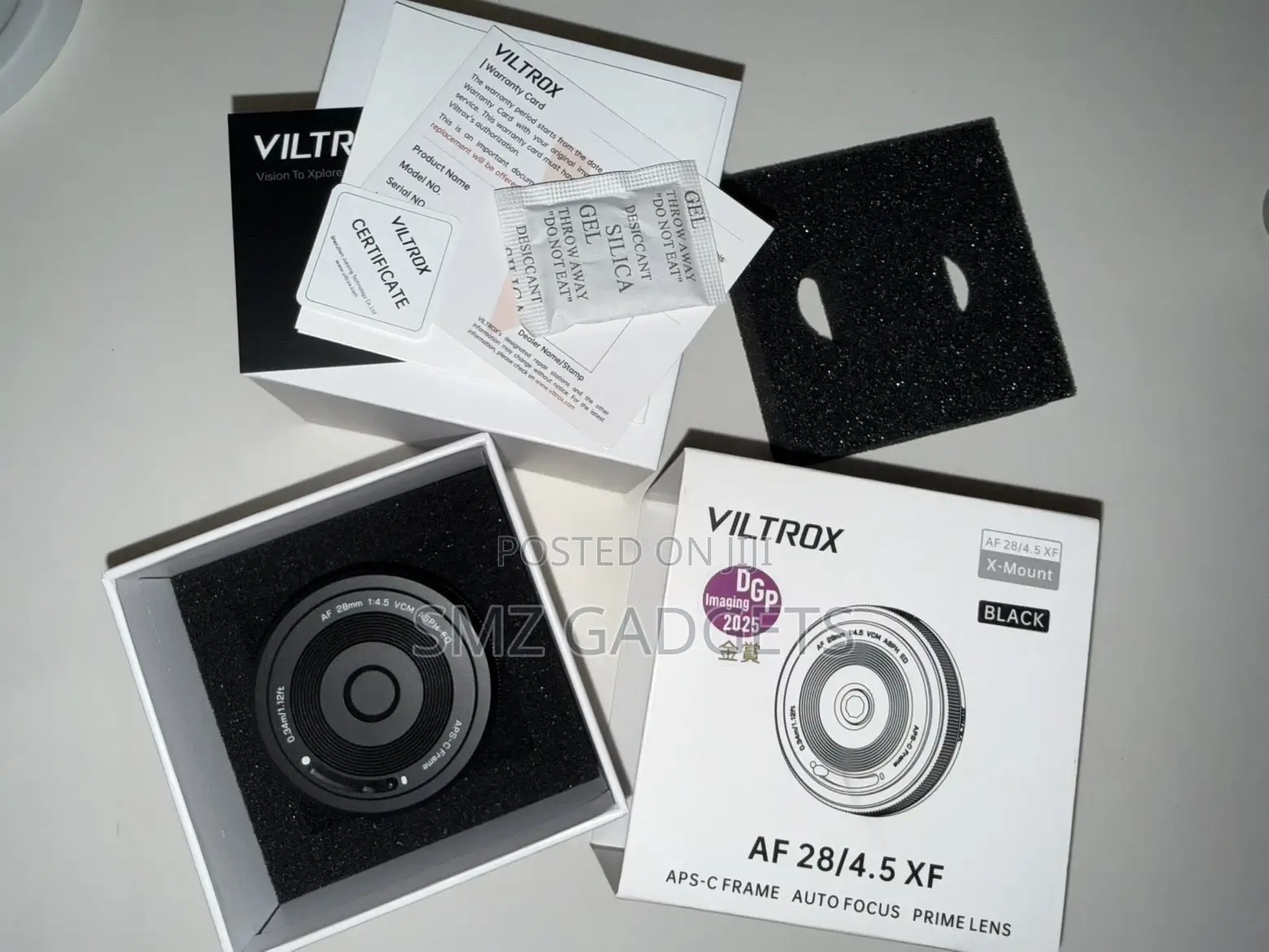 Viltrox AF 28mm F4.5 XF Lens for Fujifilm X-Mount – Brand New