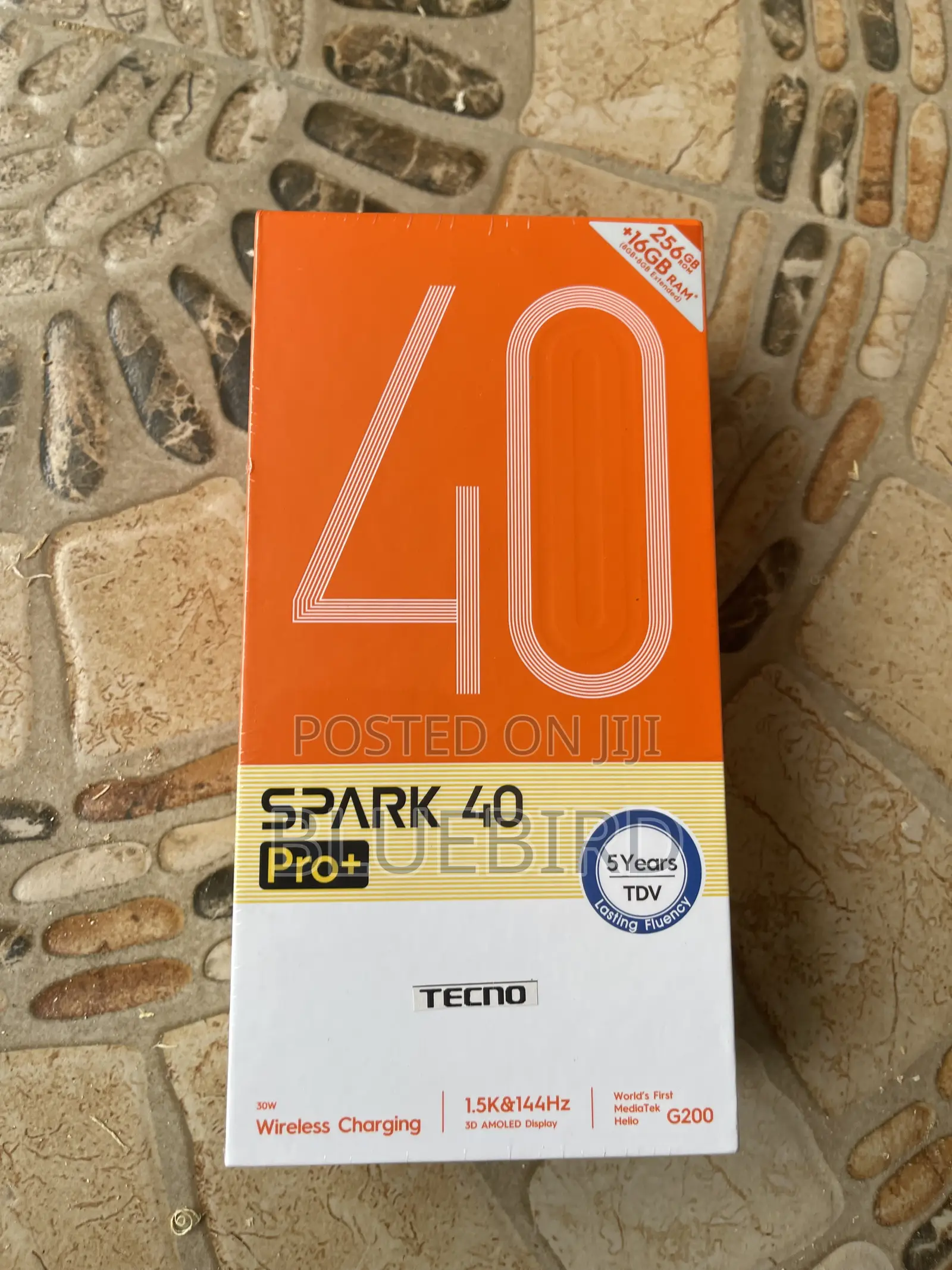 New Tecno Spark 40 Pro+ 256 GB Black