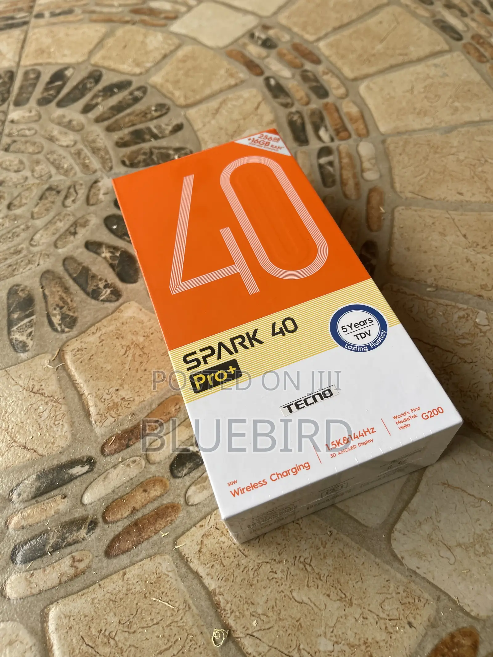 New Tecno Spark 40 Pro+ 256 GB Black