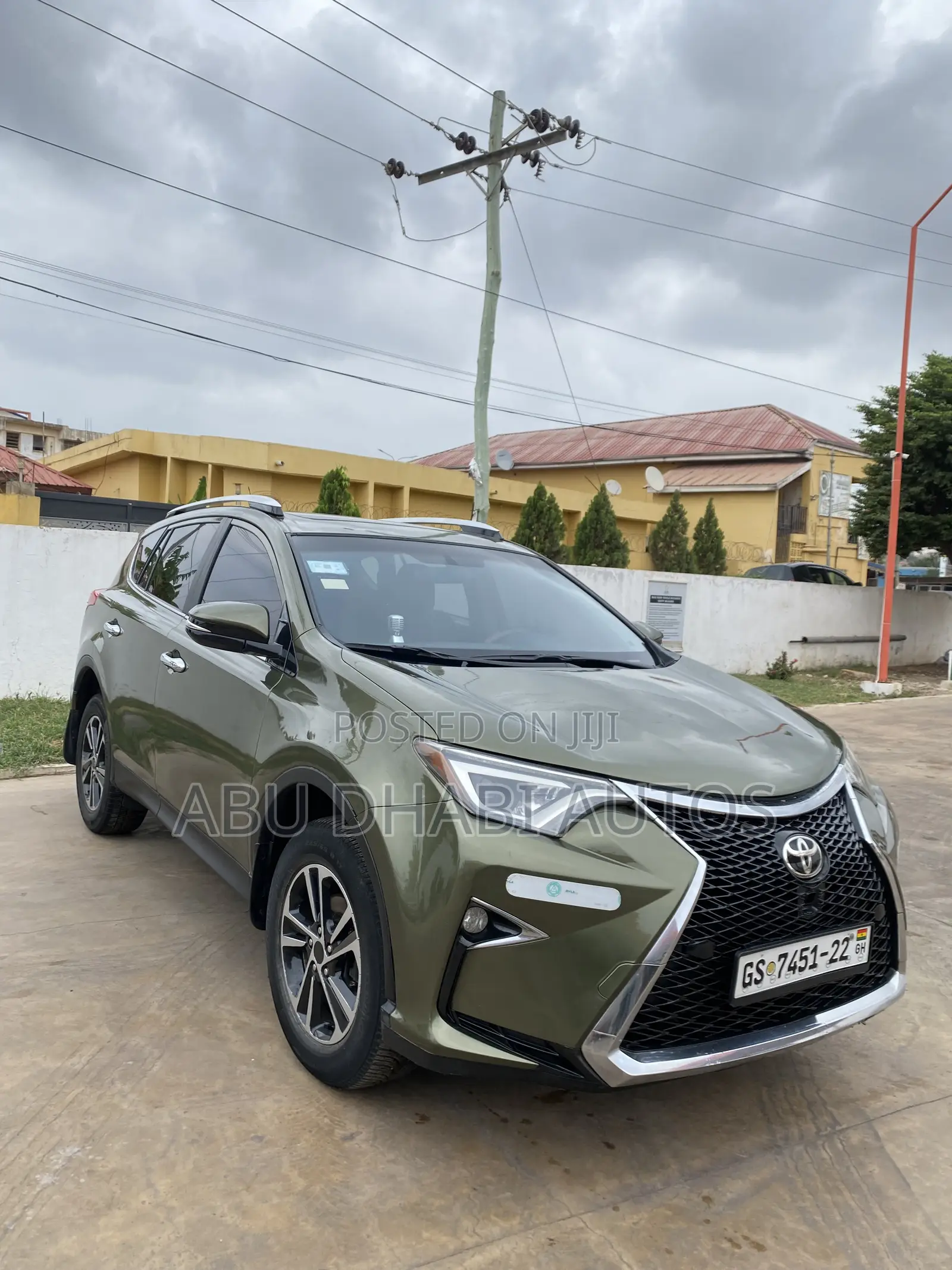 Toyota RAV4 SE AWD (2.5L 4cyl 6A) 2016 Green