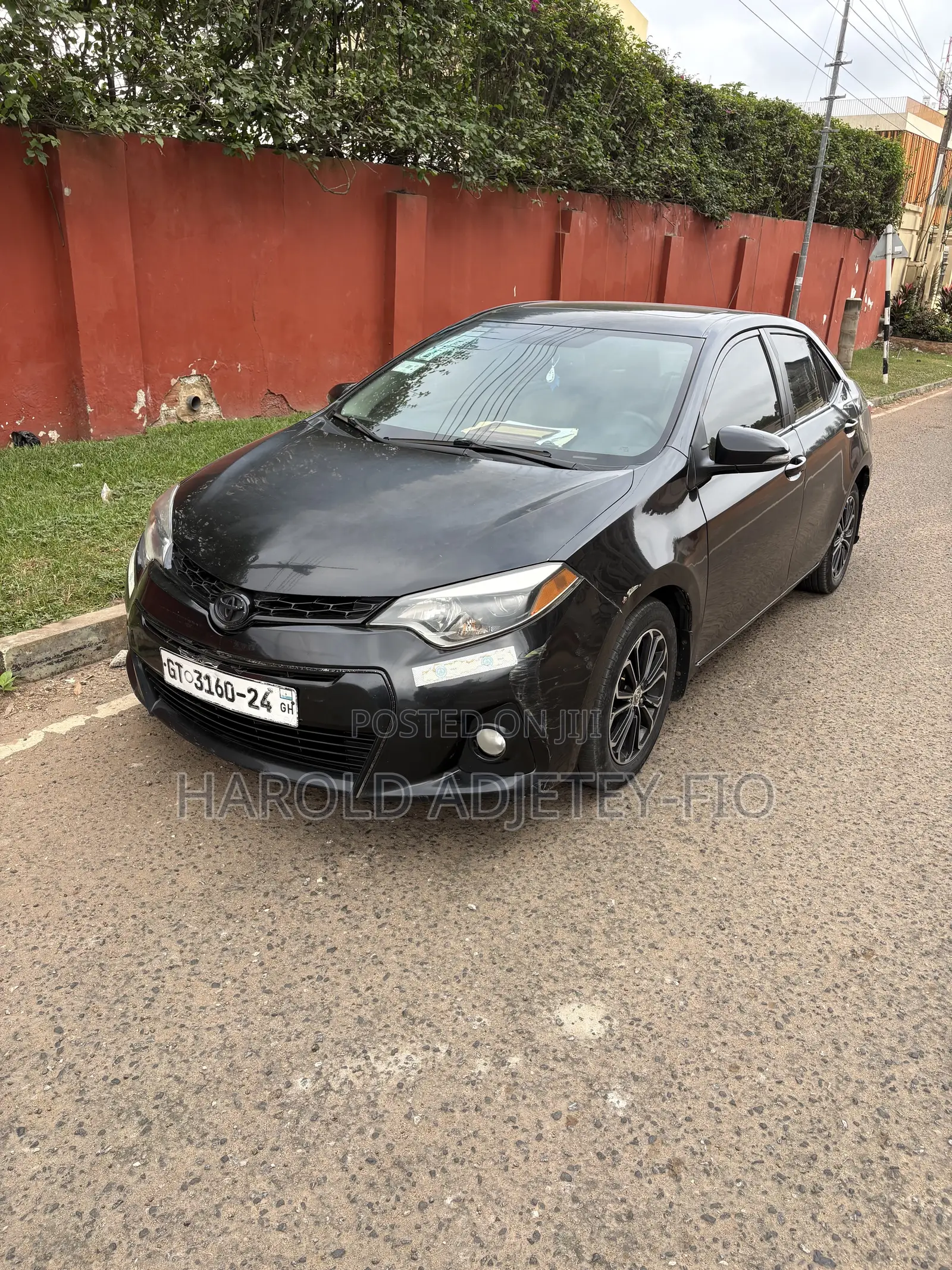 Toyota Corolla S 4dr Sedan (1.8L 4cyl CVT) 2014 Black