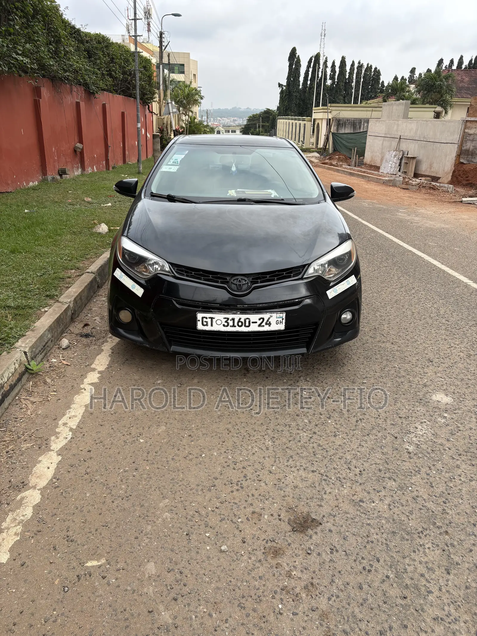 Toyota Corolla S 4dr Sedan (1.8L 4cyl CVT) 2014 Black