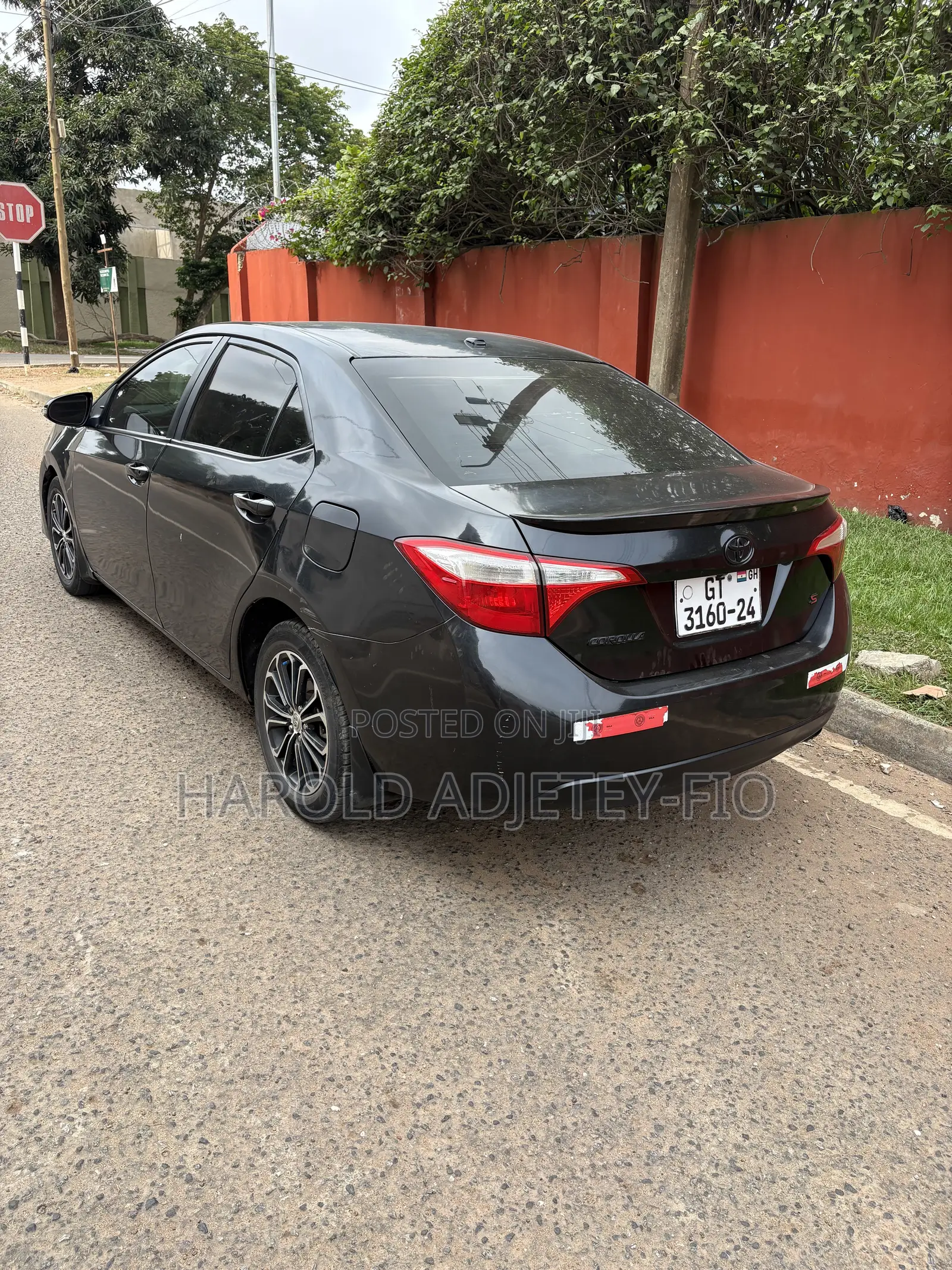 Toyota Corolla S 4dr Sedan (1.8L 4cyl CVT) 2014 Black
