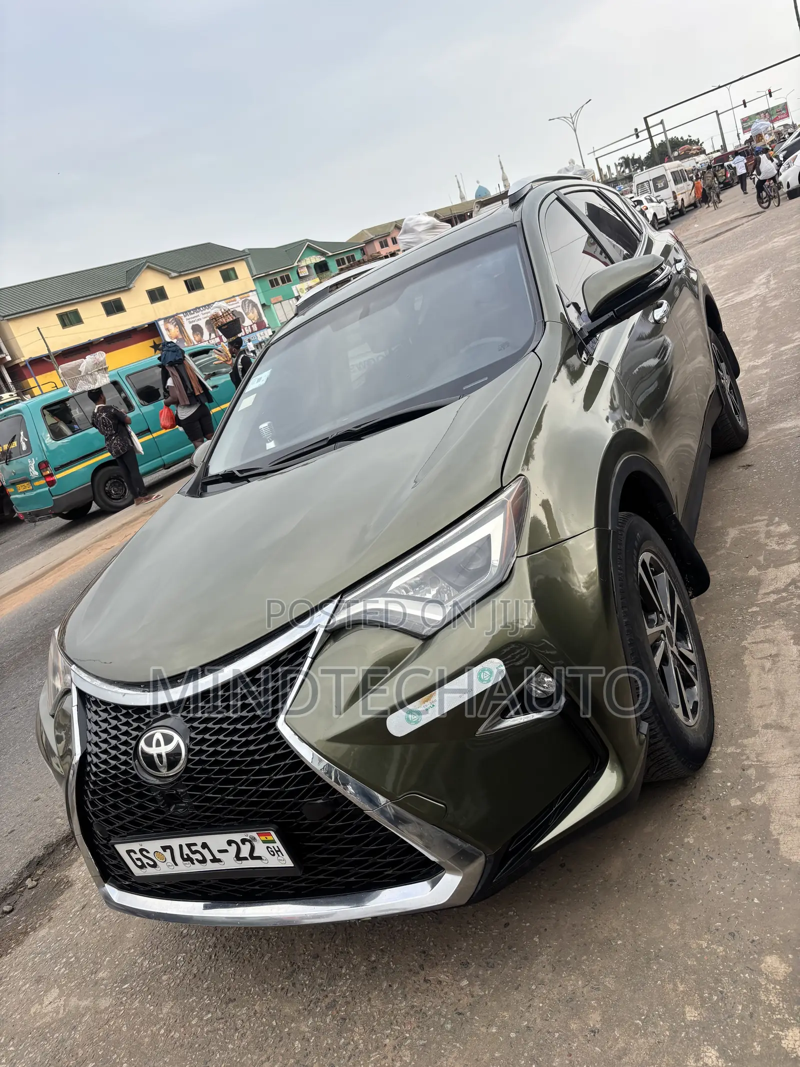 Toyota RAV4 Limited AWD (2.5L 4cyl 6A) 2016 Green